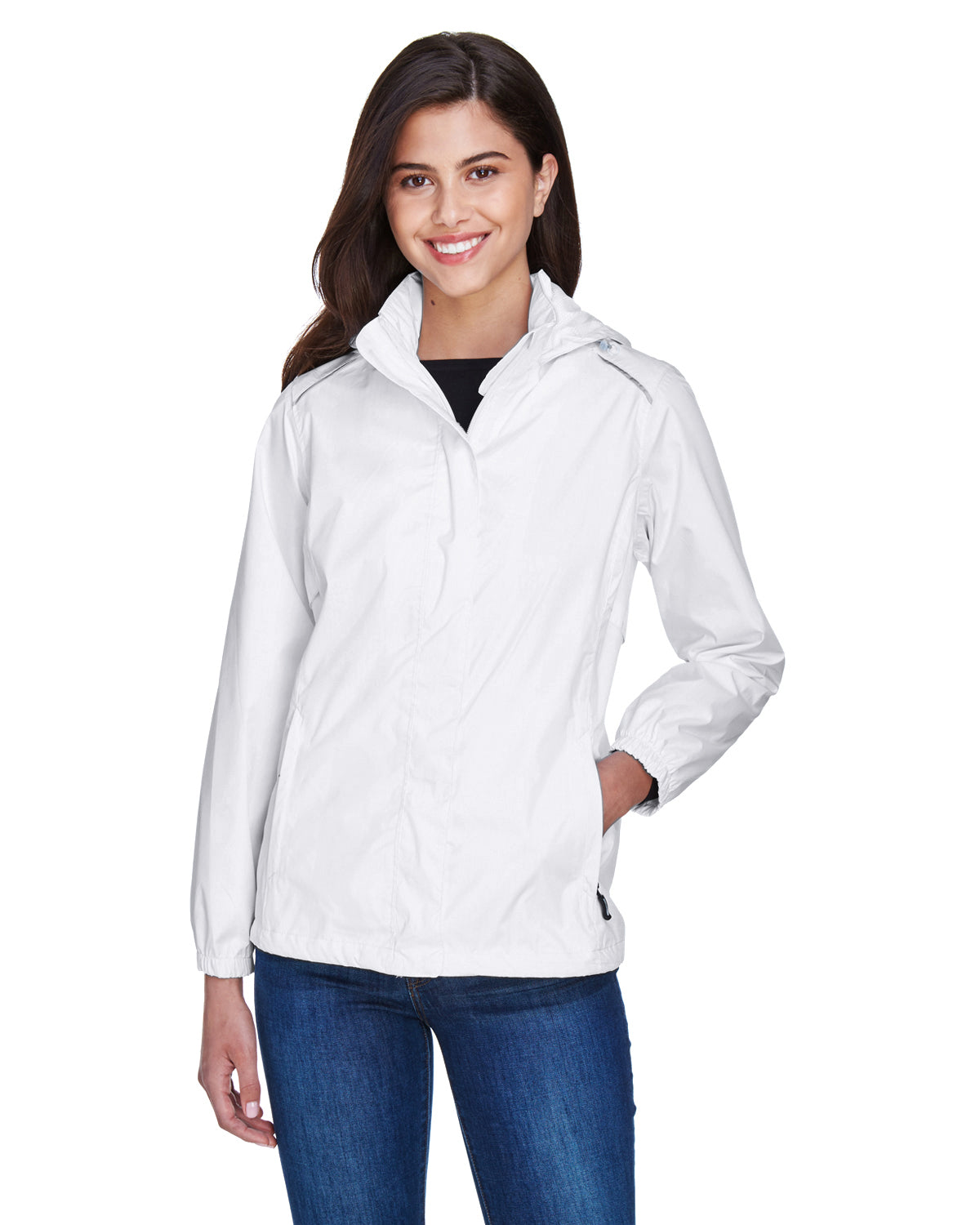 CORE365 Ladies' Climate Seam-Sealed Lightweight Variegated Ripstop Jacket