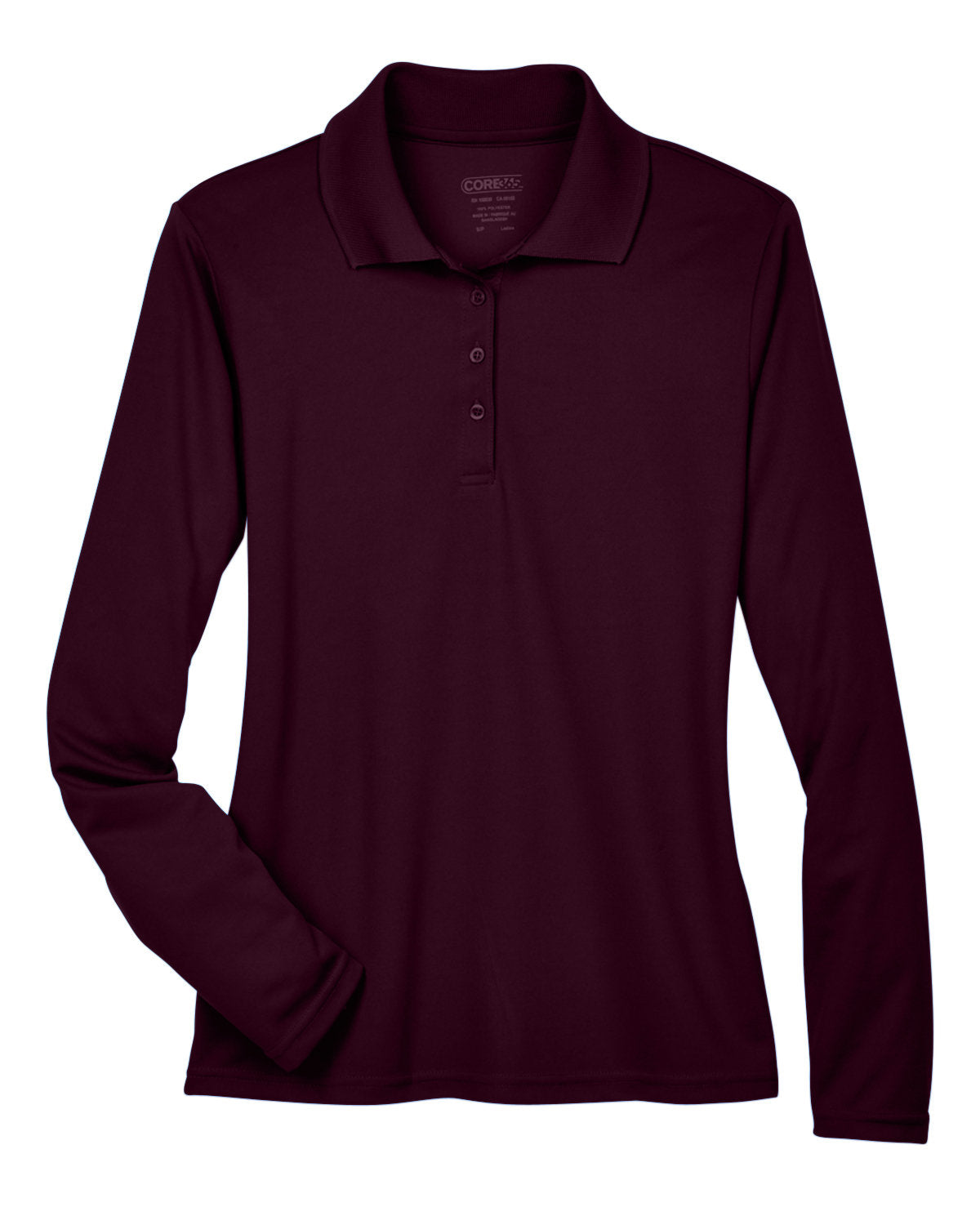 CORE365 Ladies' Pinnacle Performance Long-Sleeve Piqué Polo