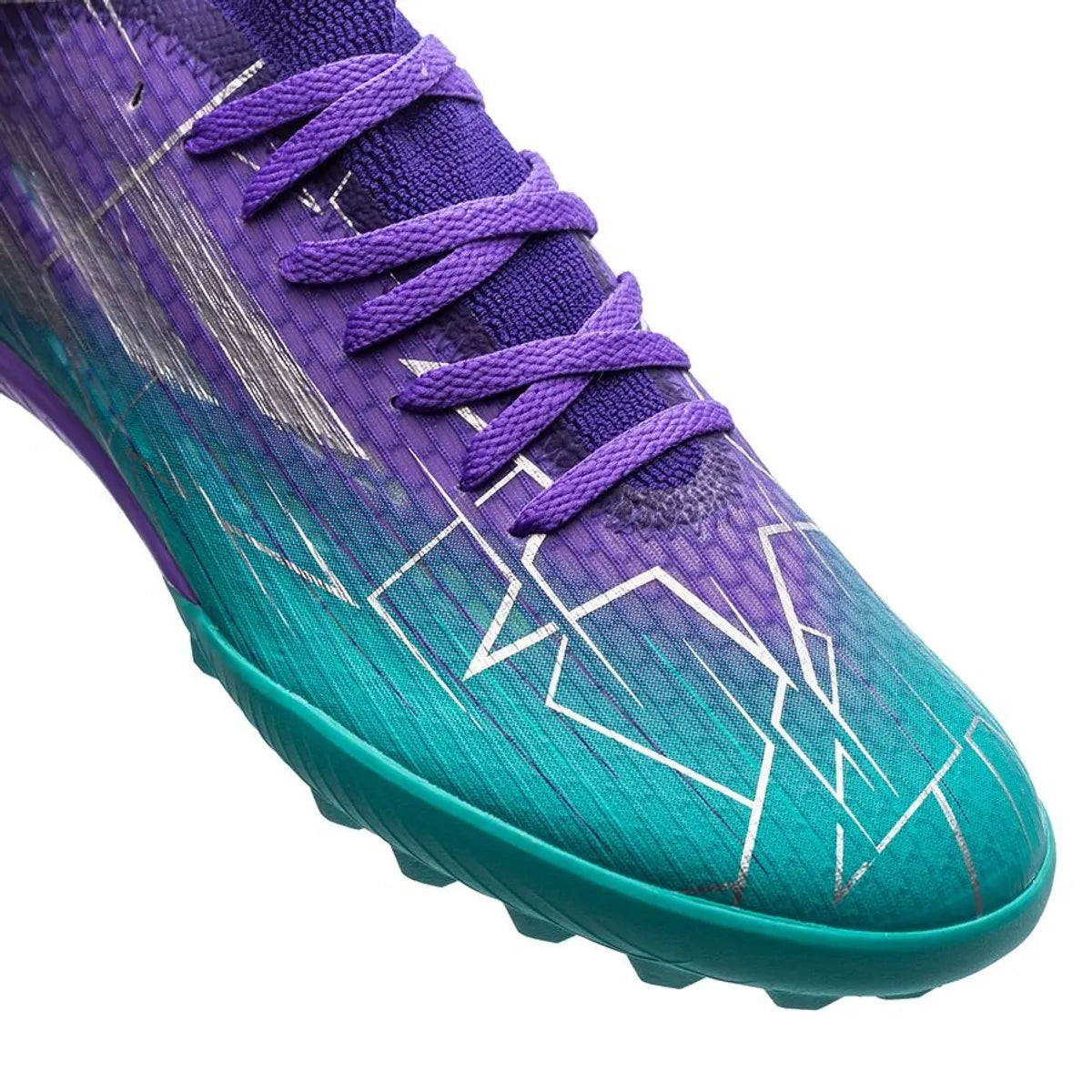 adidas X Speedflow .3 TF Purple Rush/Silver Metallic/Mint Rush