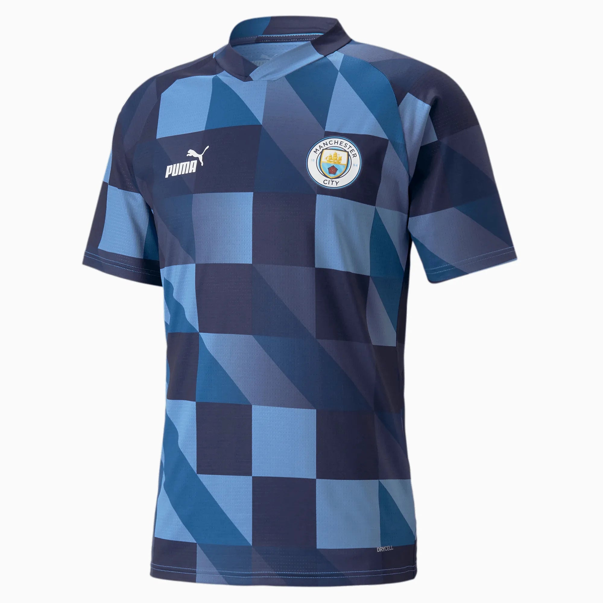 PUMA Manchester City Pre-Match Jersey Light Blue/Navy