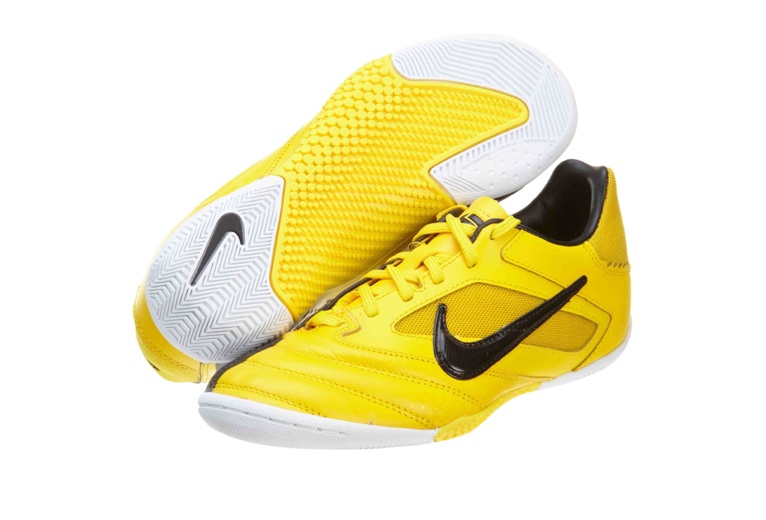 Zapatillas de fútbol sala Nike 5 Elastico Pro en amarillo y blanco