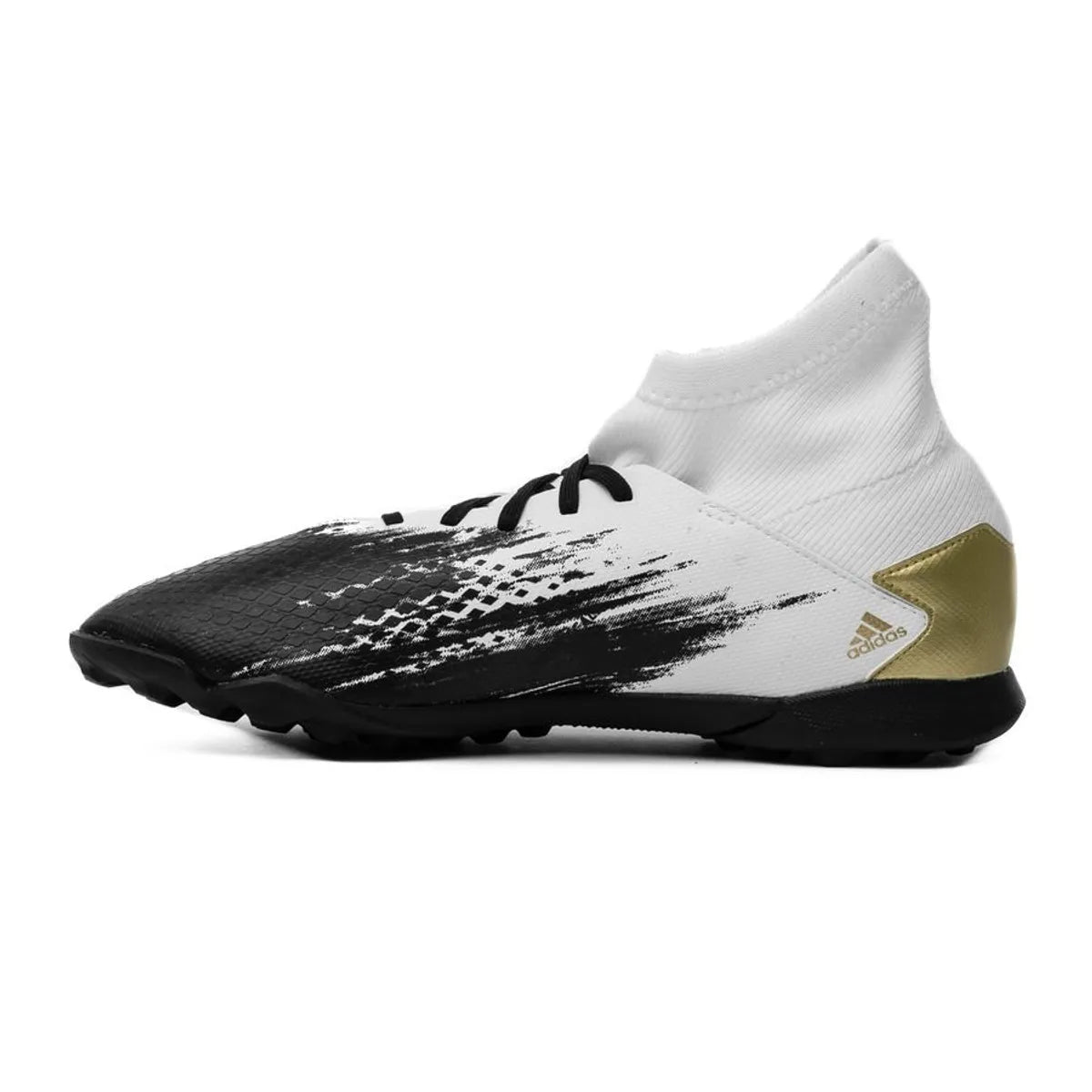 adidas Kid's Predator 20.3 TF J White/Gold Metallic/Core Black