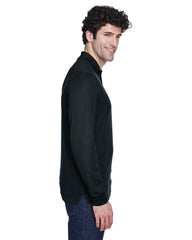 CORE365 Men's Pinnacle Performance Long-Sleeve Piqué Polo