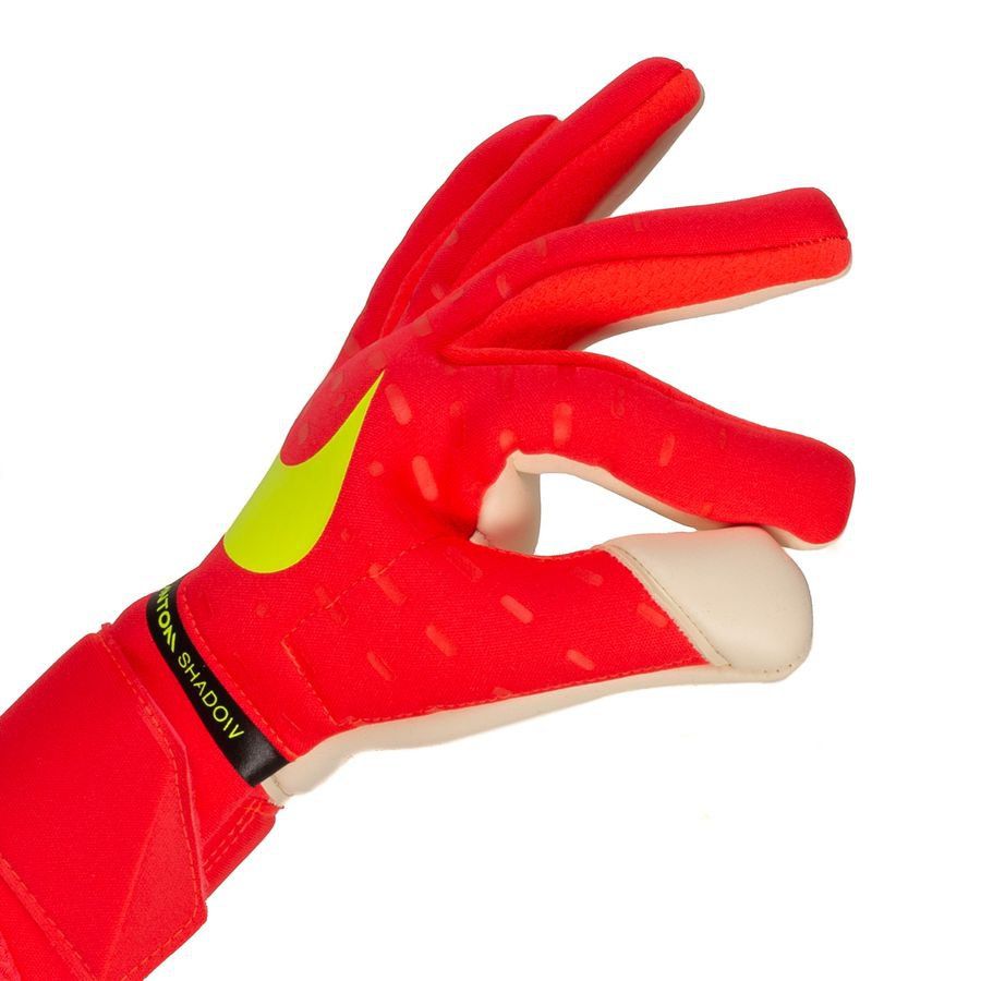 Nike Phantom Shadow Goalkeeper Gloves Bright Crimson/White/Volt – Best ...