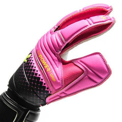 PUMA Evopower Grip 2.3 RC Goalkeeper Gloves Pink Glow/Safety Yellow