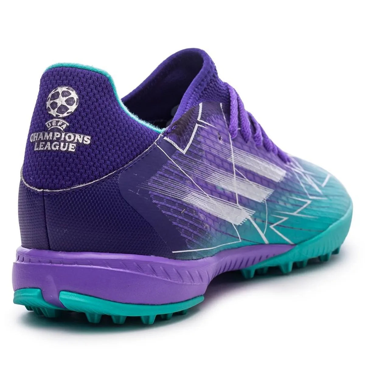 adidas X Speedflow .3 TF Purple Rush/Silver Metallic/Mint Rush