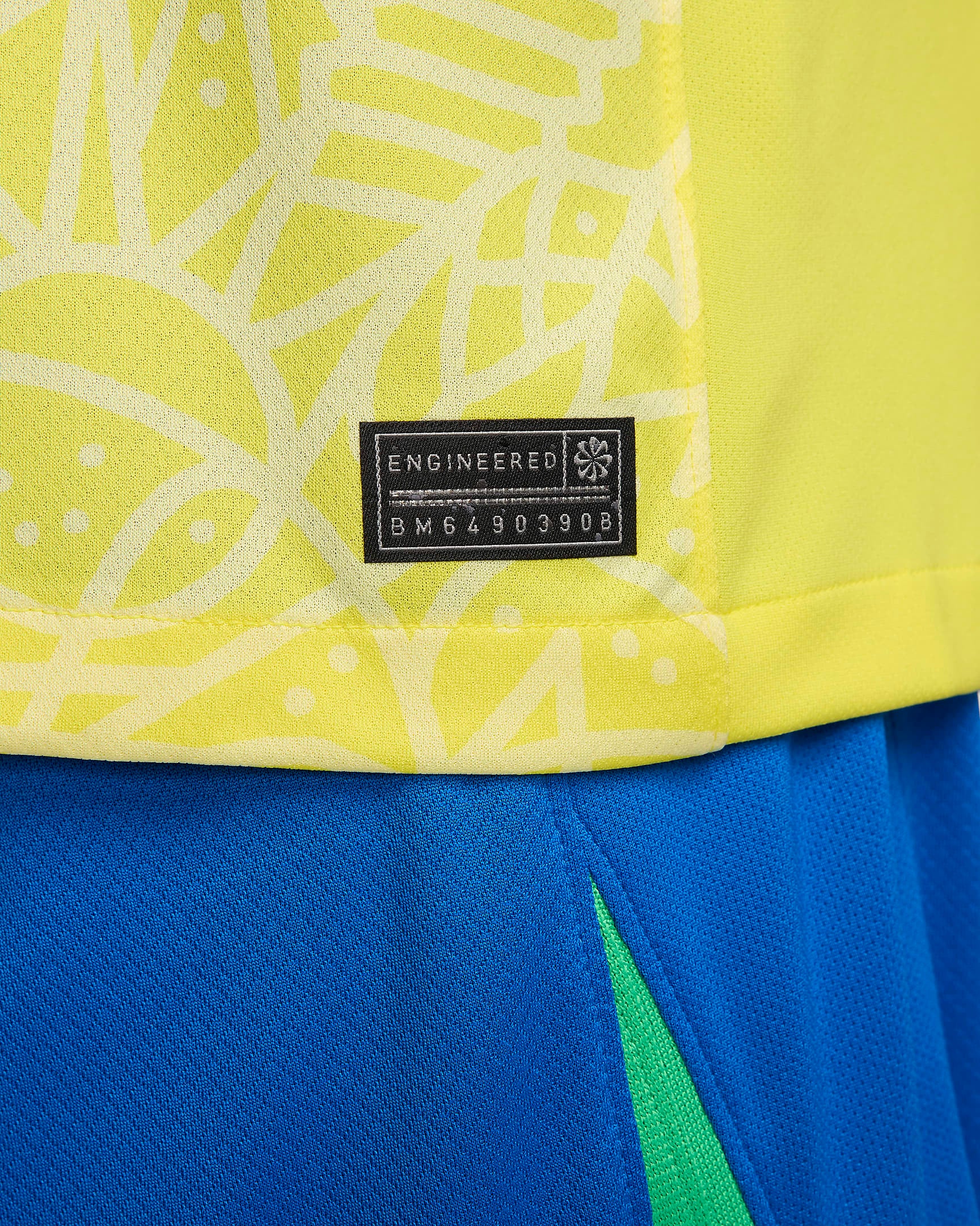 Nike Brazil Stadium Home Jersey 24 A Yellow