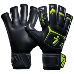 Storelli Gladiator Elite 3 Goalkeeper Gloves Black