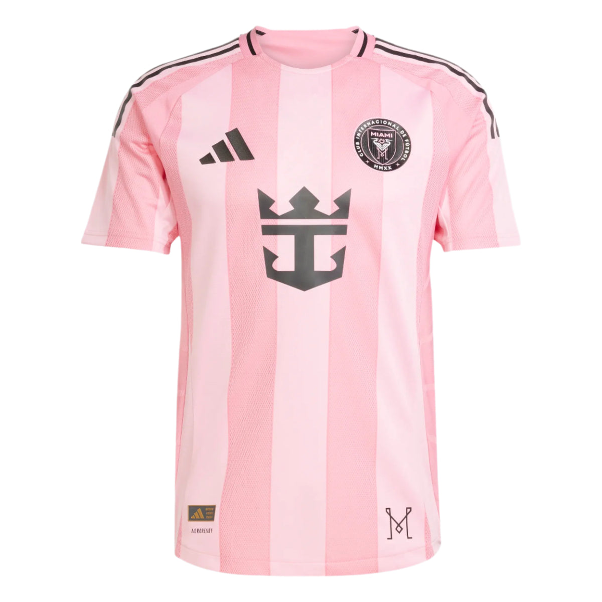 Camiseta adidas de local auténtica de Messi del Inter Miami CF 25/26 para hombre en rosa