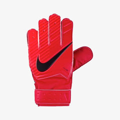 Guantes de portero Nike Match de color rojo y carmesí.