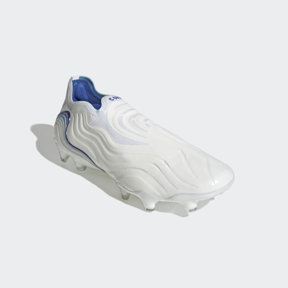 adidas Copa Sense+ FG Firm Ground Boots White/Blue