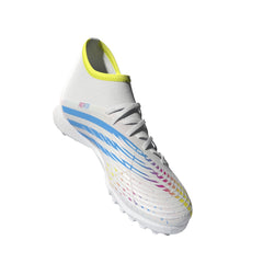 adidas Predator Edge.3 Turf Boots White/Yellow/Blue