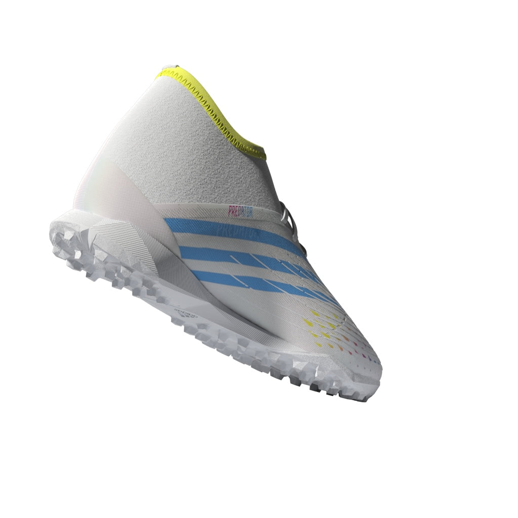 adidas Predator Edge.3 Turf Boots White/Yellow/Blue