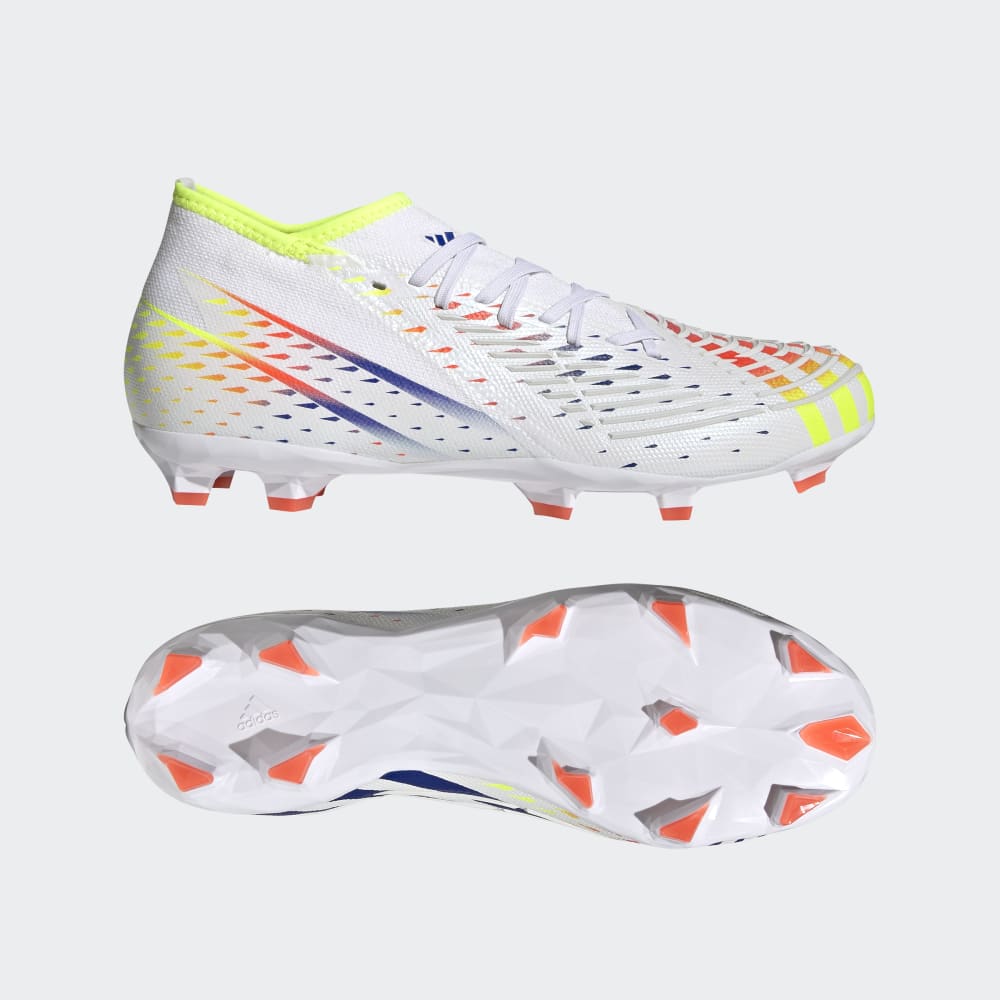 adidas Predator Edge 2 FG Blanco/Amarillo