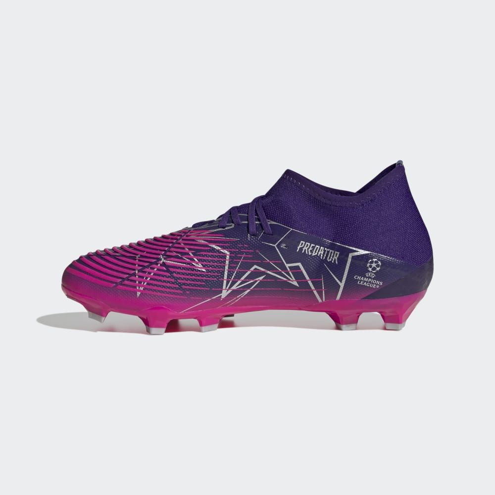 adidas Predator Edge 3 FG Firm Ground Boots Team College Purple Silv Best Buy Soccer