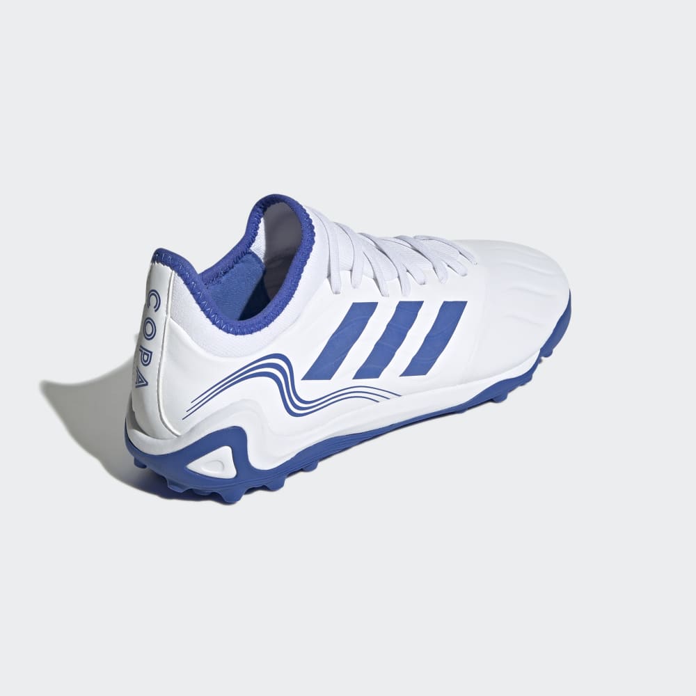 adidas Copa Sense 3 TF Turf Football Boots White/Blue