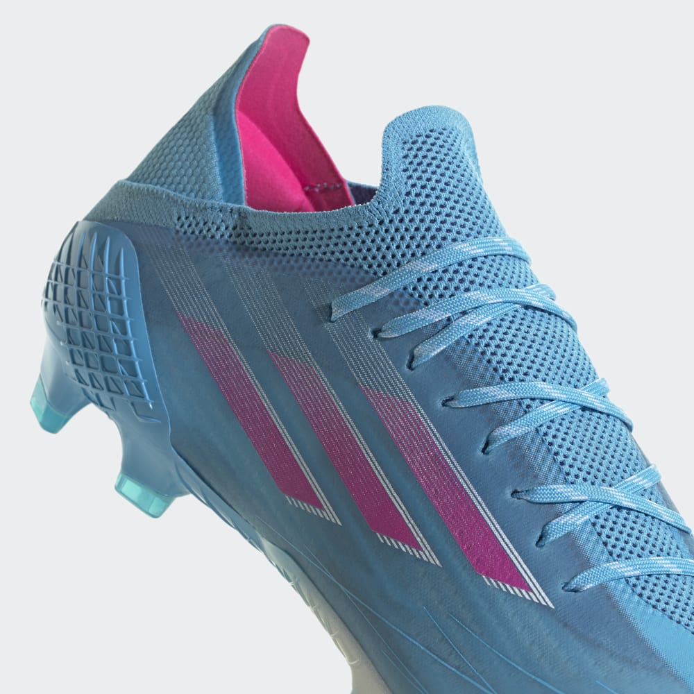 adidas X Speed Flow 1 FG Firm Ground Boots Sky Rush/Pink