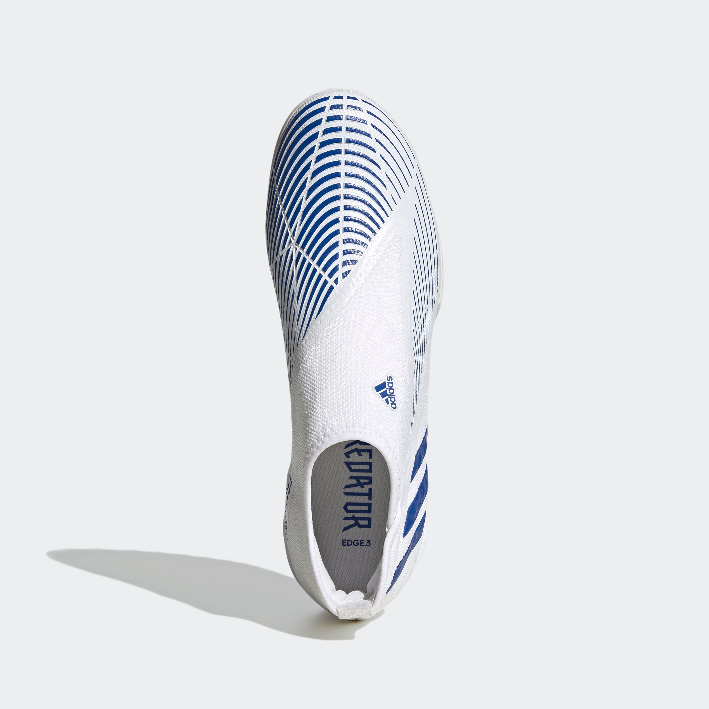 adidas Predator Edge.3 Laceless Turf Boots White/Blue