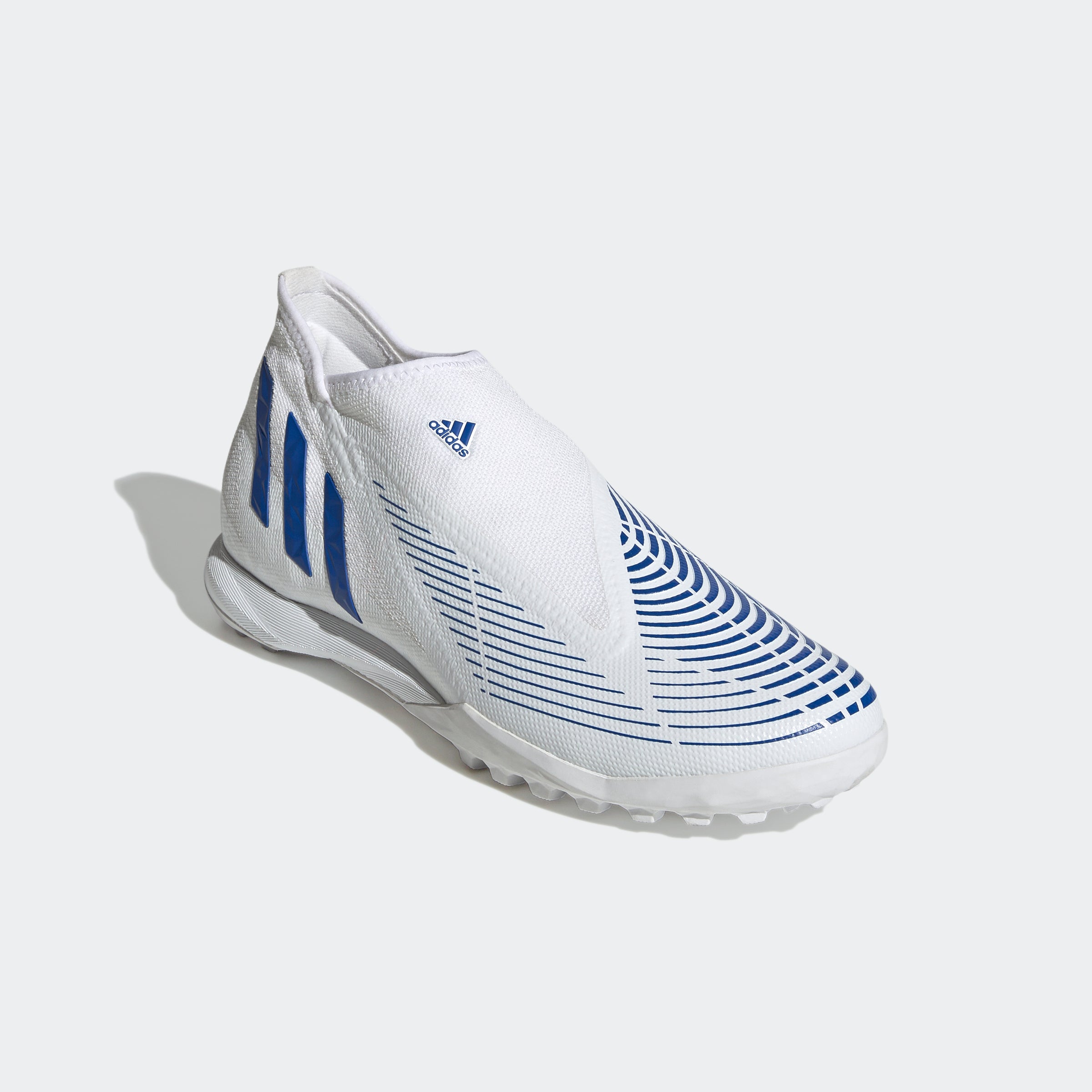 adidas Predator Edge.3 Laceless Turf Boots White/Blue