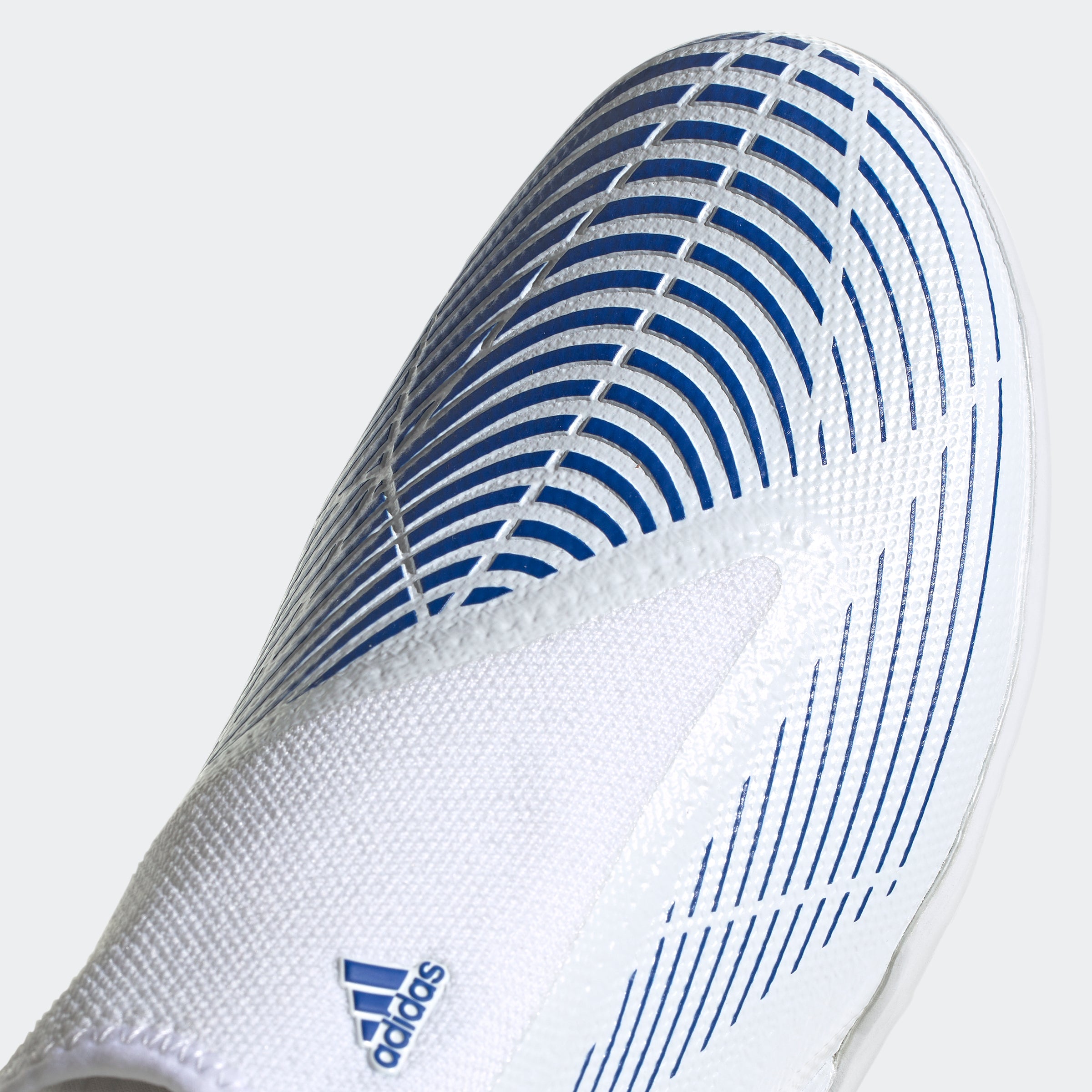 adidas Predator Edge.3 Laceless Turf Boots White/Blue