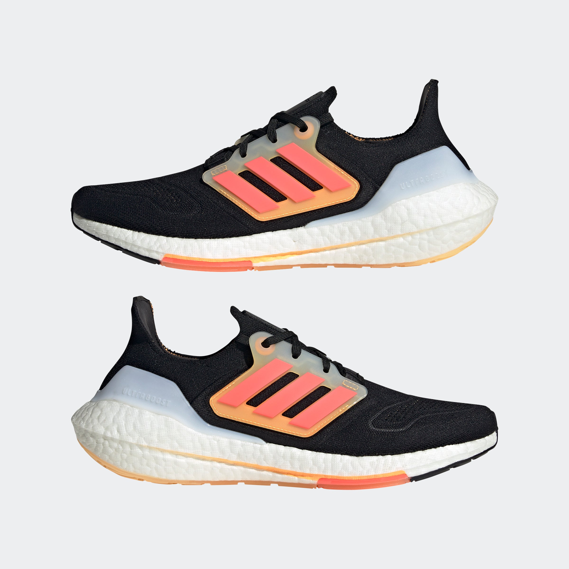 adidas Ultraboost 22 Black/Turbo/Flash Orange