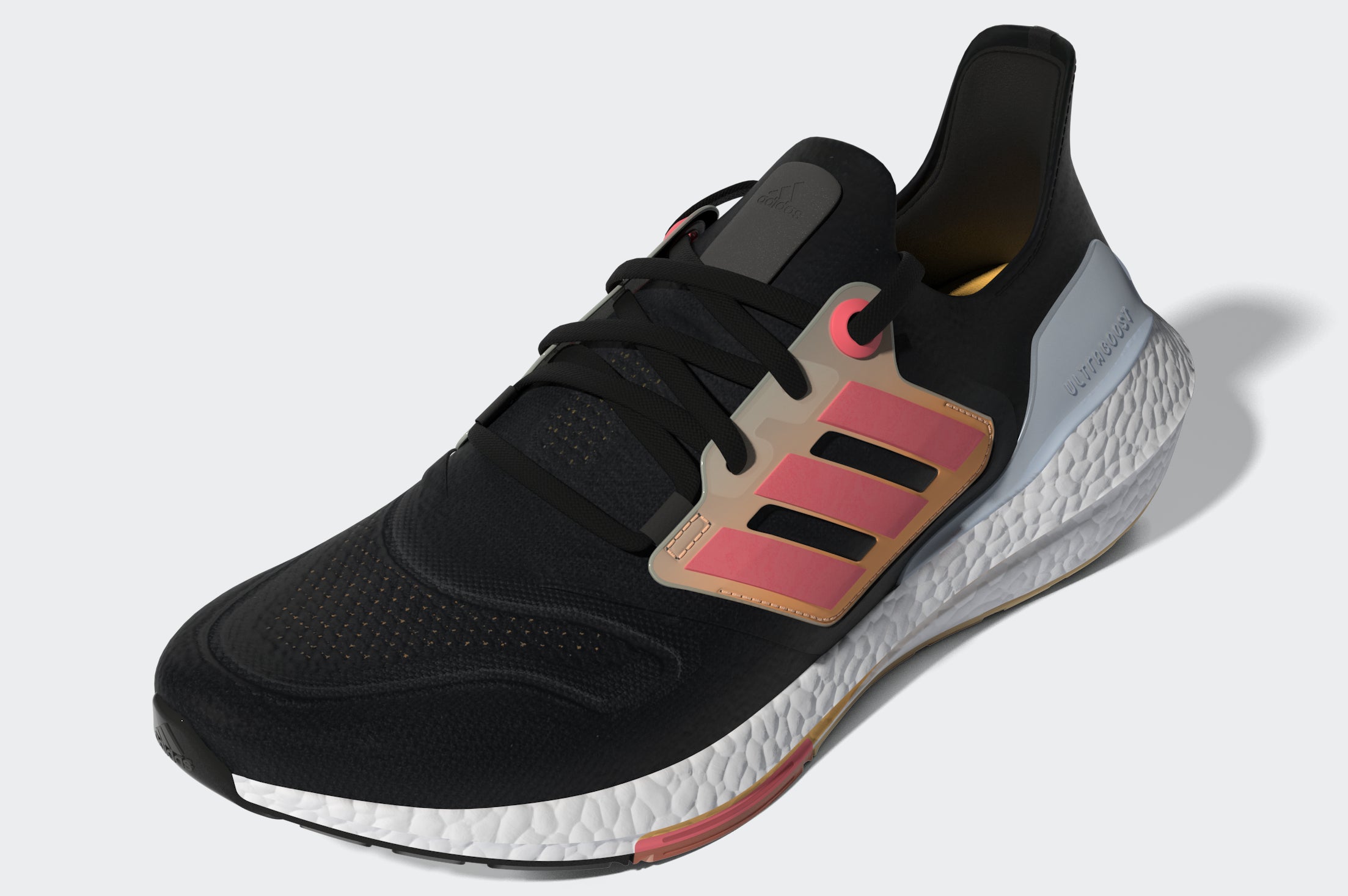 adidas Ultraboost 22 Black/Turbo/Flash Orange