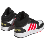 adidas Kid's Hoops Grand Court Blanco/Plata Talla 1