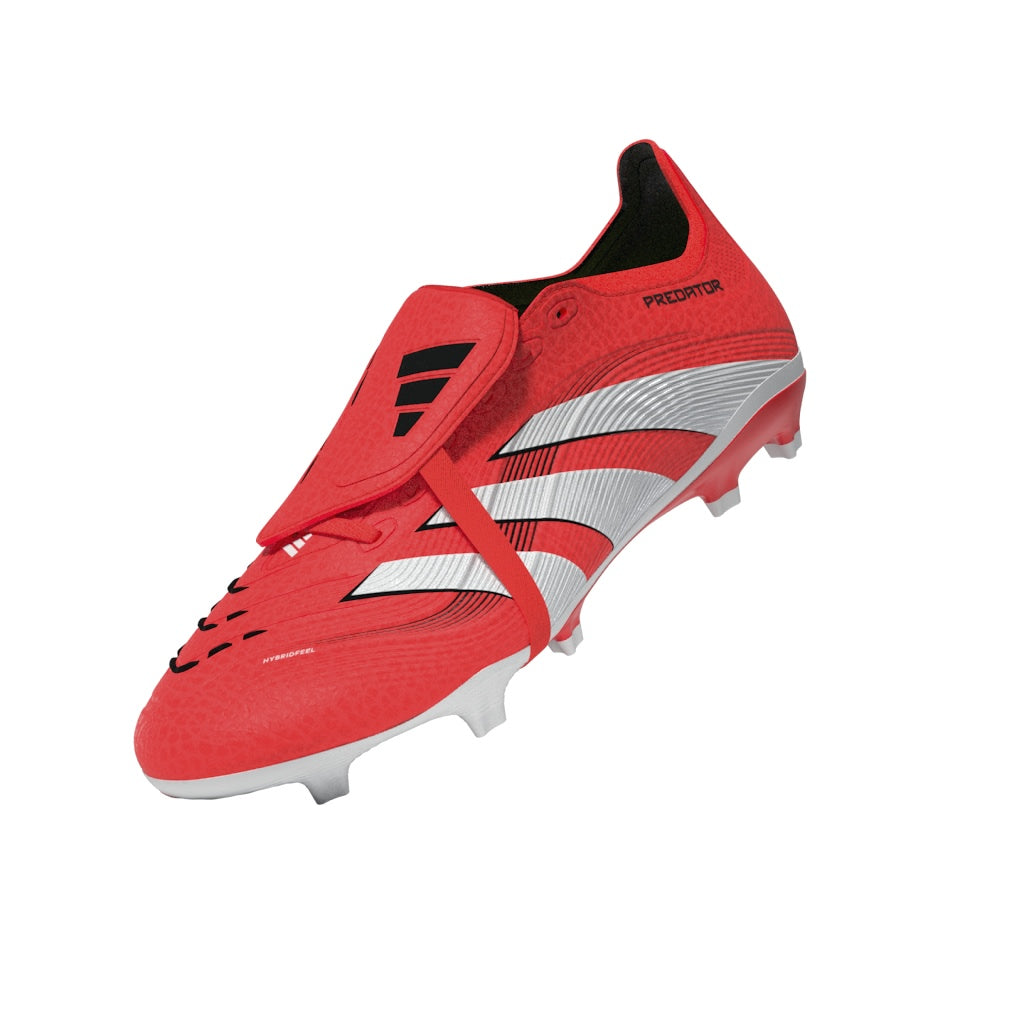 adidas Predator League Fold-Over Tongue Firm/Multi-Ground Boots Red/White