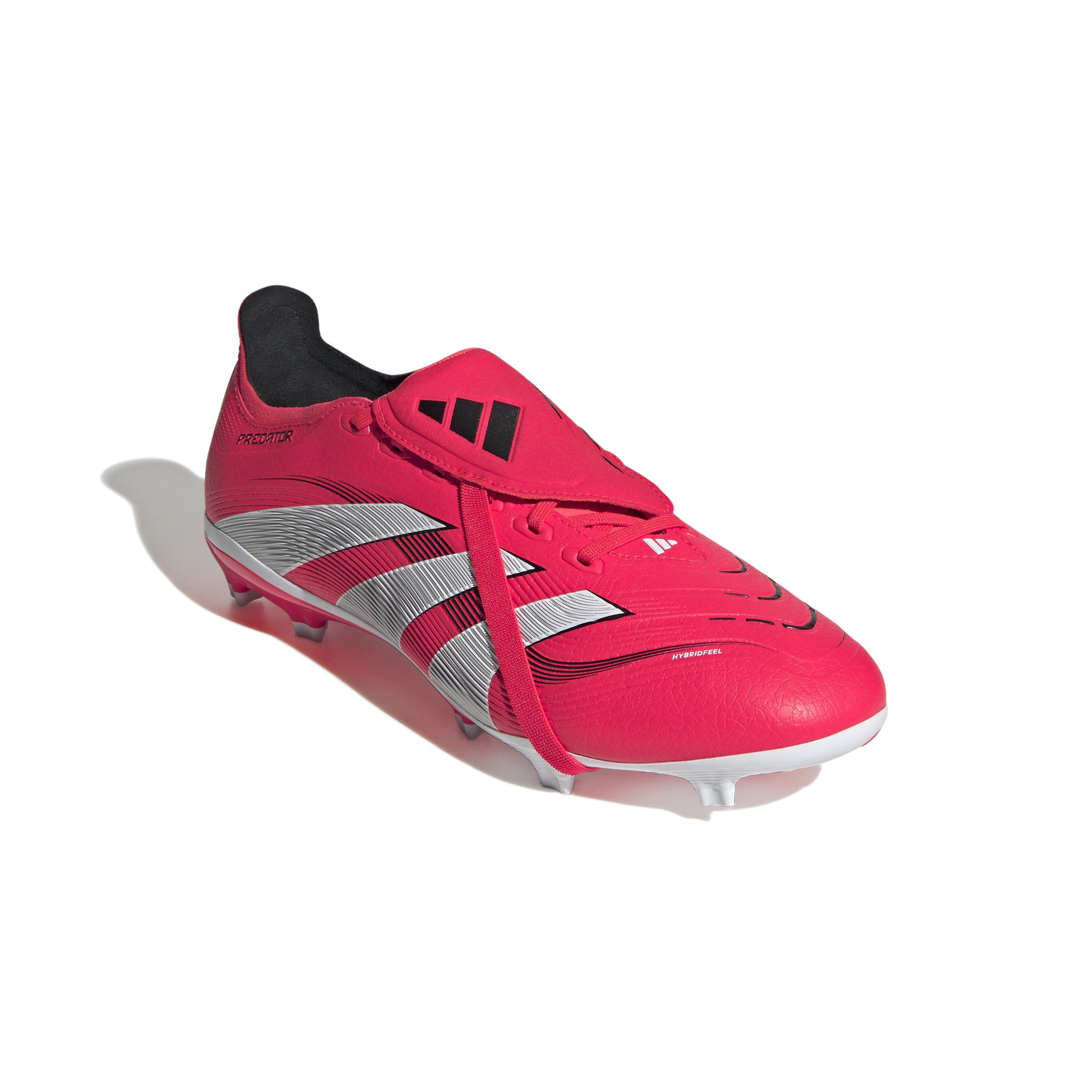 adidas Predator League Fold-Over Tongue Firm/Multi-Ground Boots Red/White