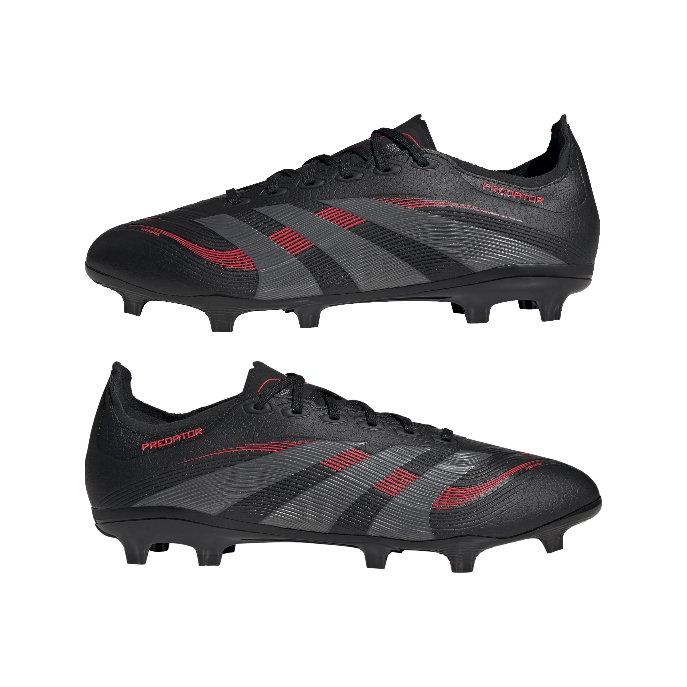 adidas Predator League Firm/Multi-Ground Boots Black/Red