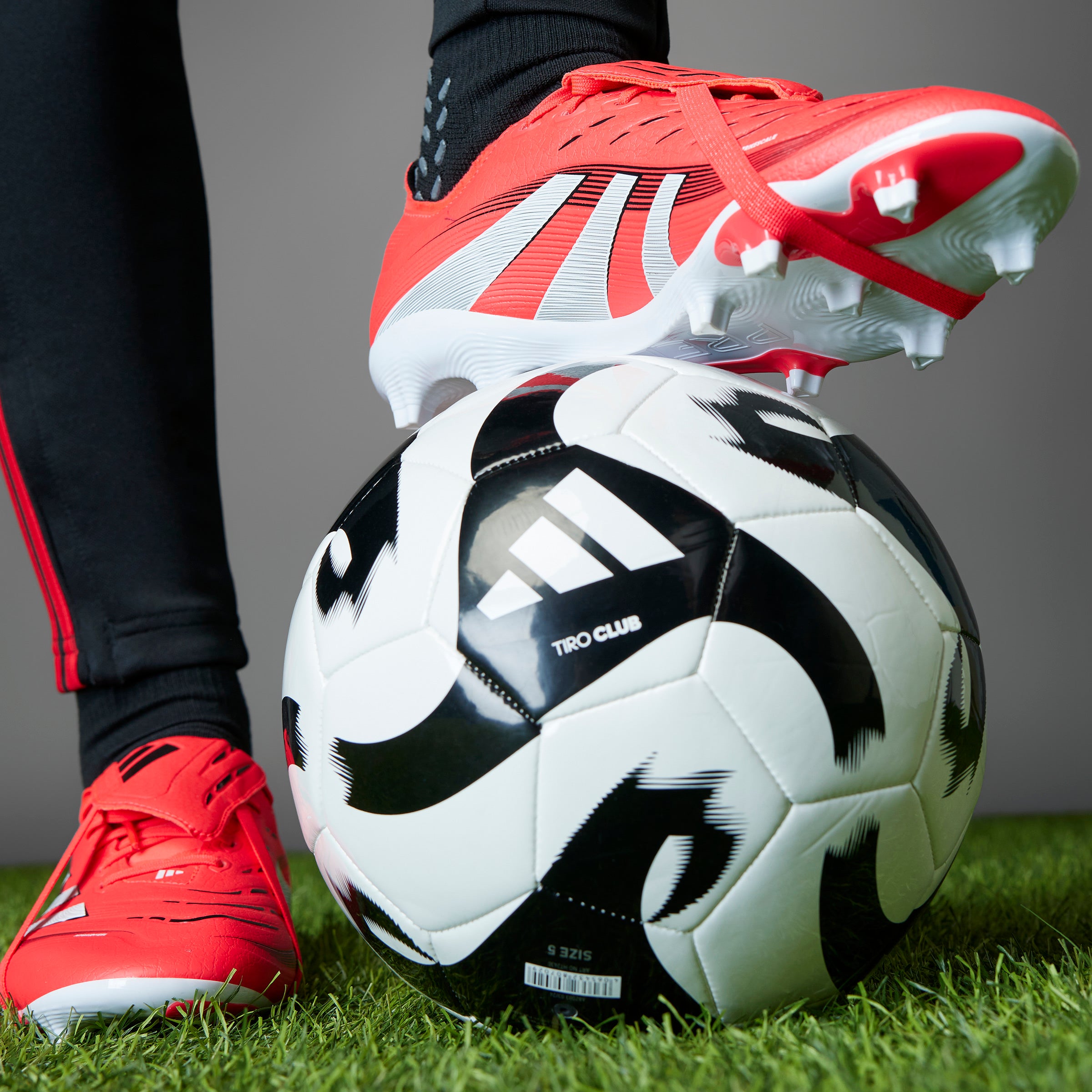 adidas Predator League Firm/Multi-Ground Boots Red/White