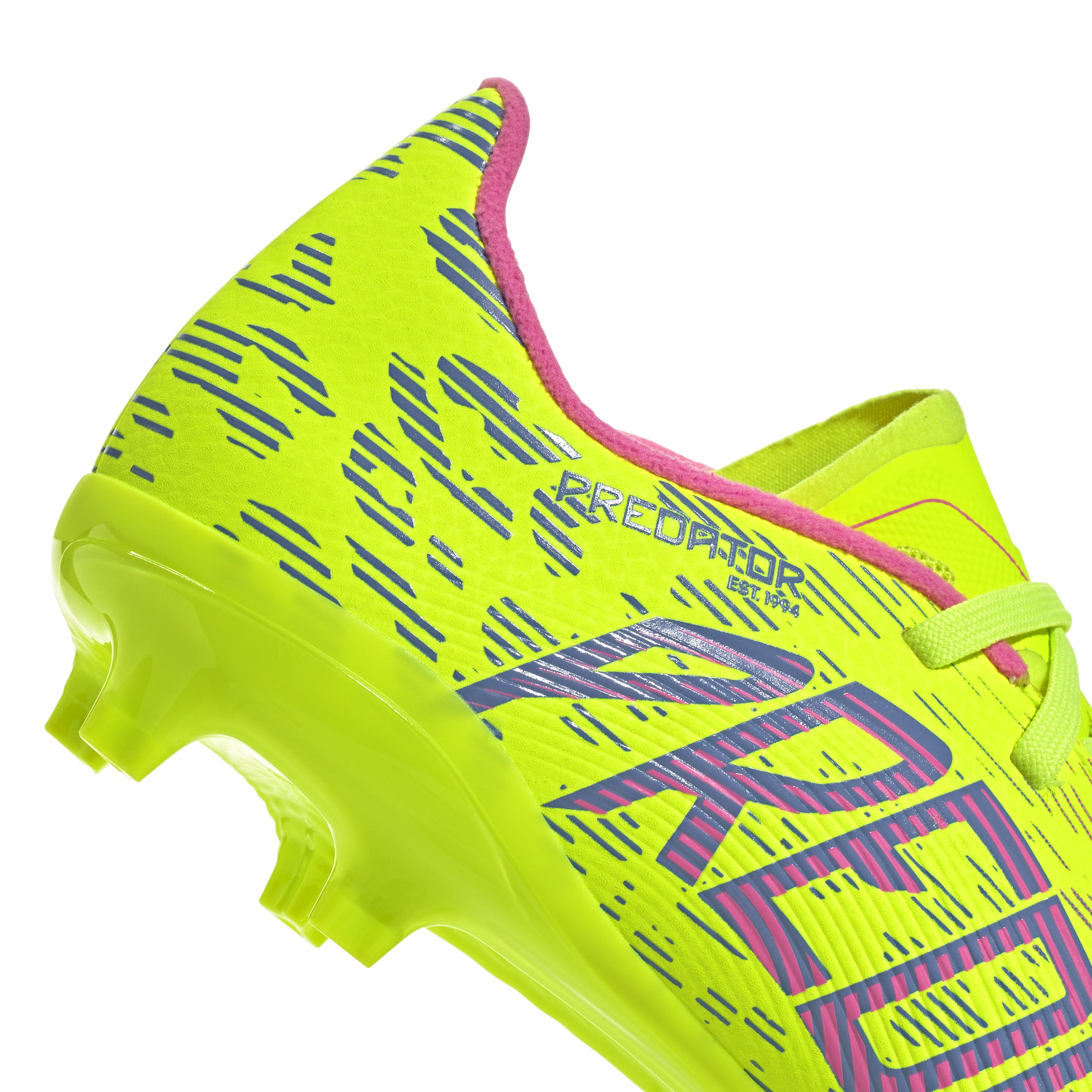 adidas Predator League Firm/Multi-Ground Boots Junior Lemon/Blue