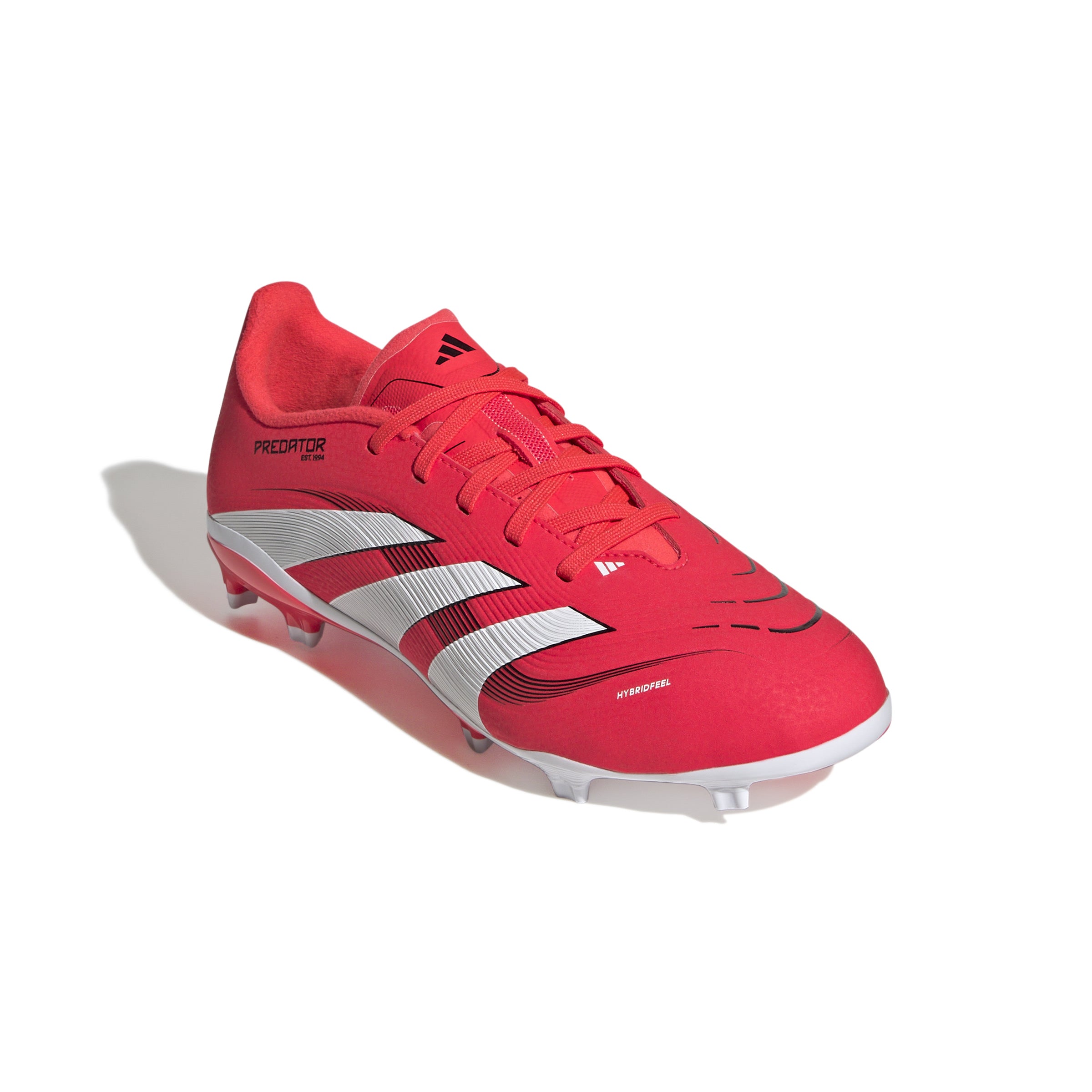 adidas Predator League Firm/Multi-Ground Boots Junior Red/White