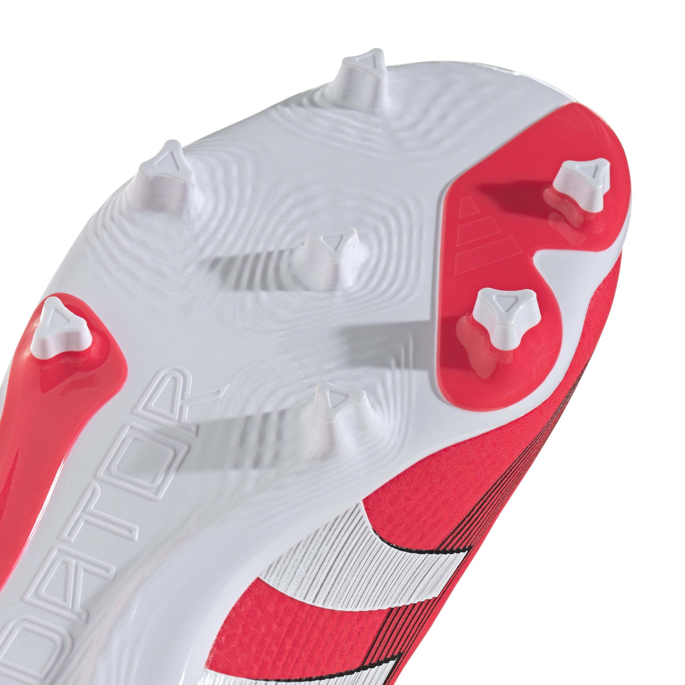 adidas Predator League Firm/Multi-Ground Boots Junior Red/White