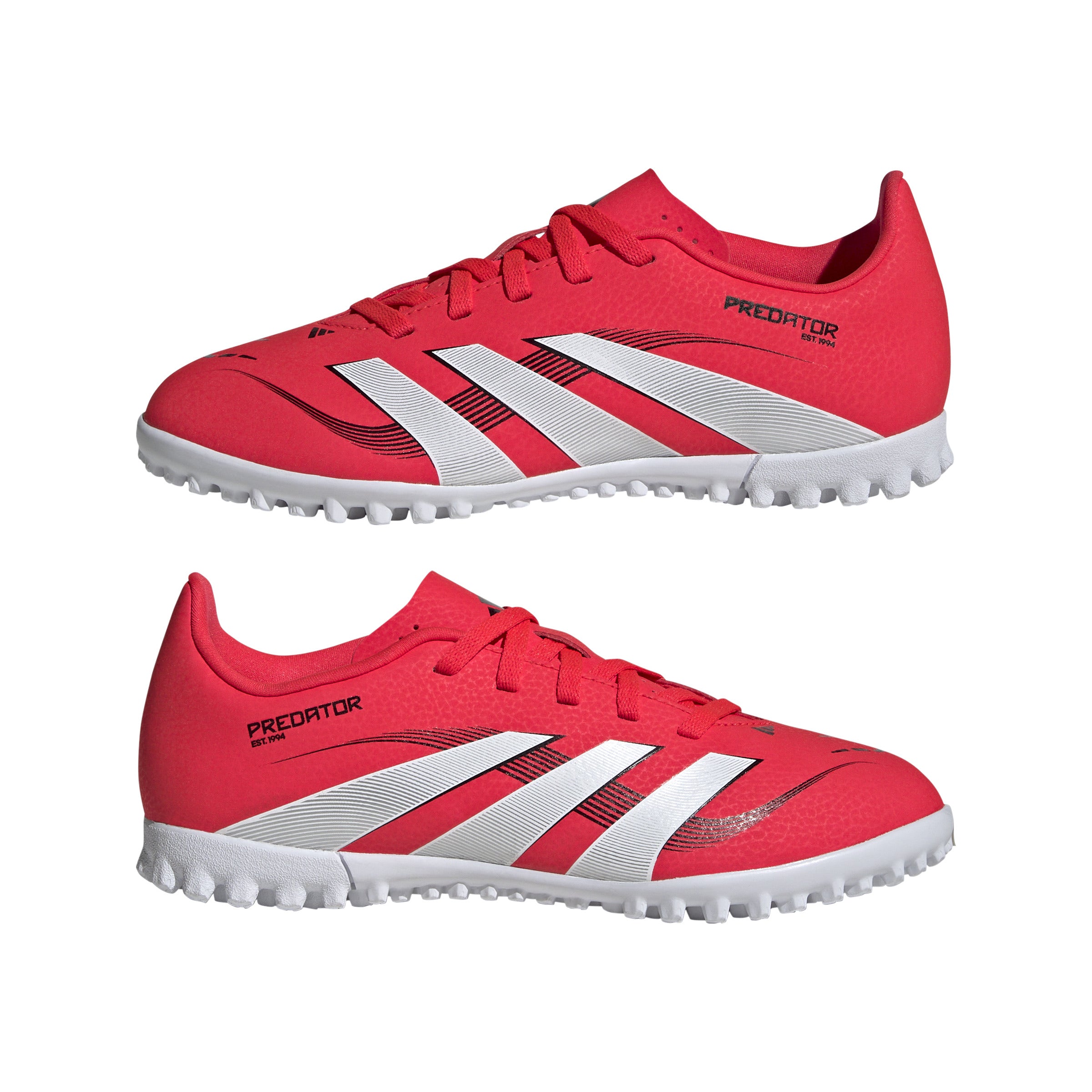 adidas Predator Club Turf Boots Junior Red/White