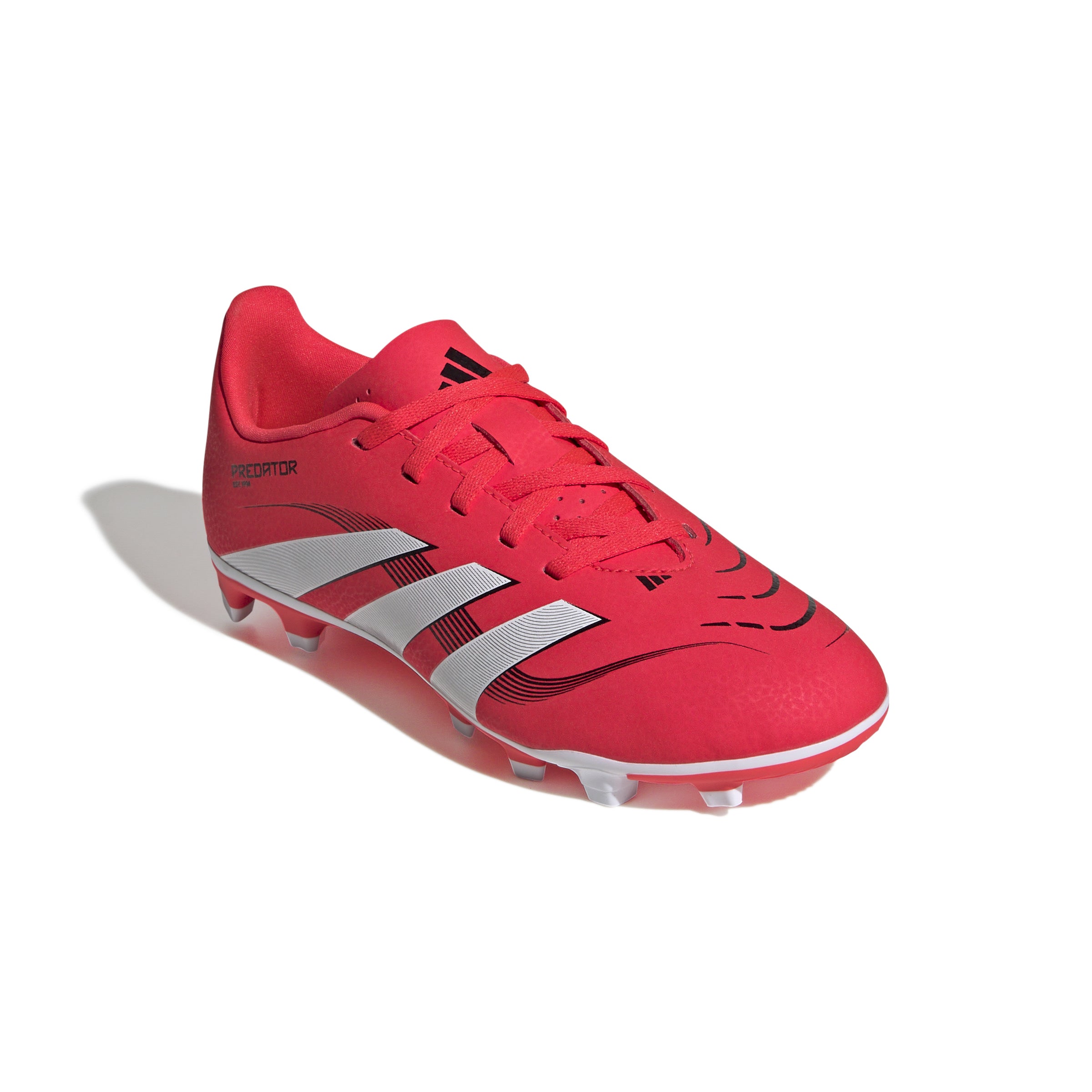 adidas Predator Club Firm/Multi-Ground Boots Junior Red/White