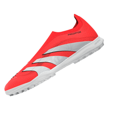 adidas Predator League Laceless Turf Boots Red/White