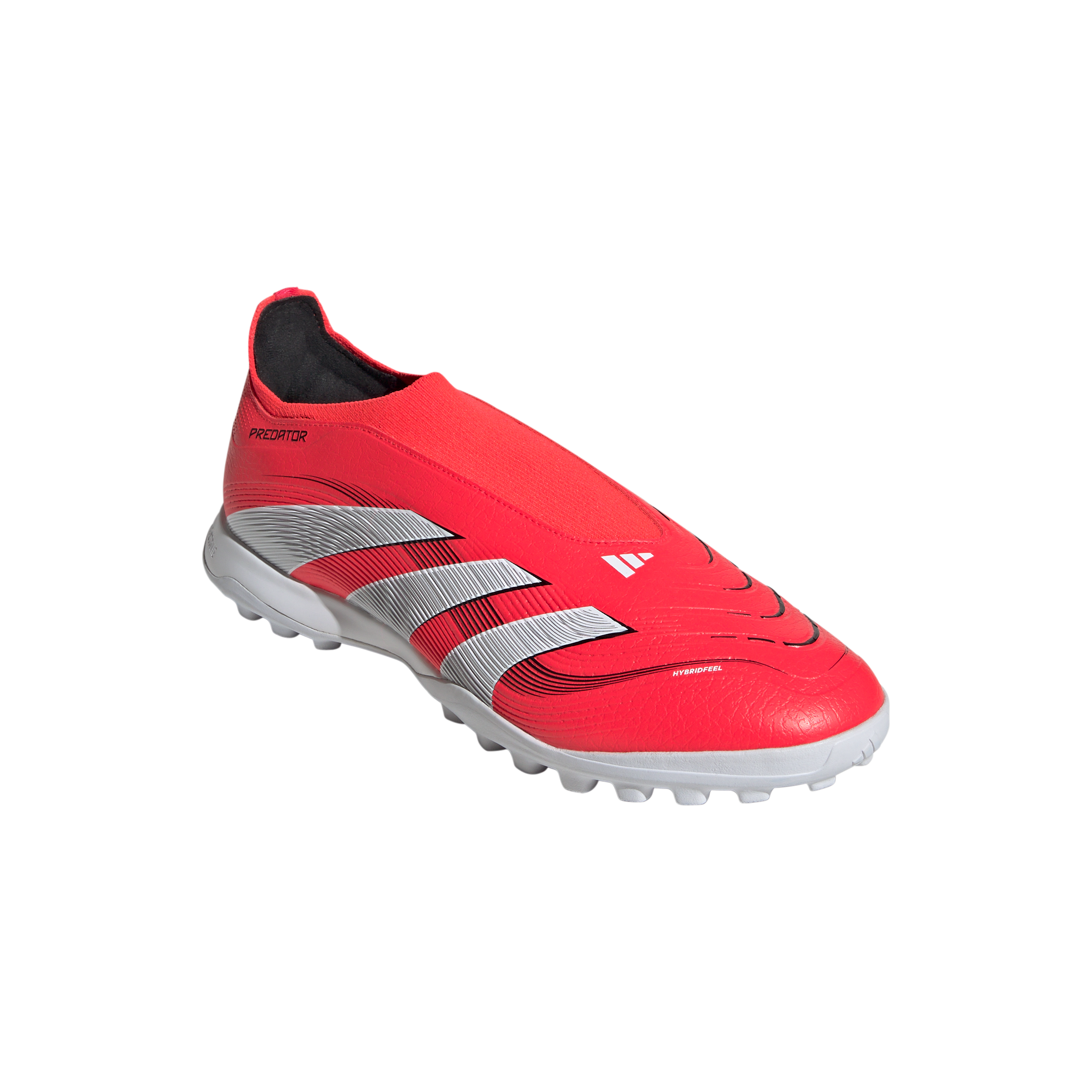 adidas Predator League Laceless Turf Boots Red/White