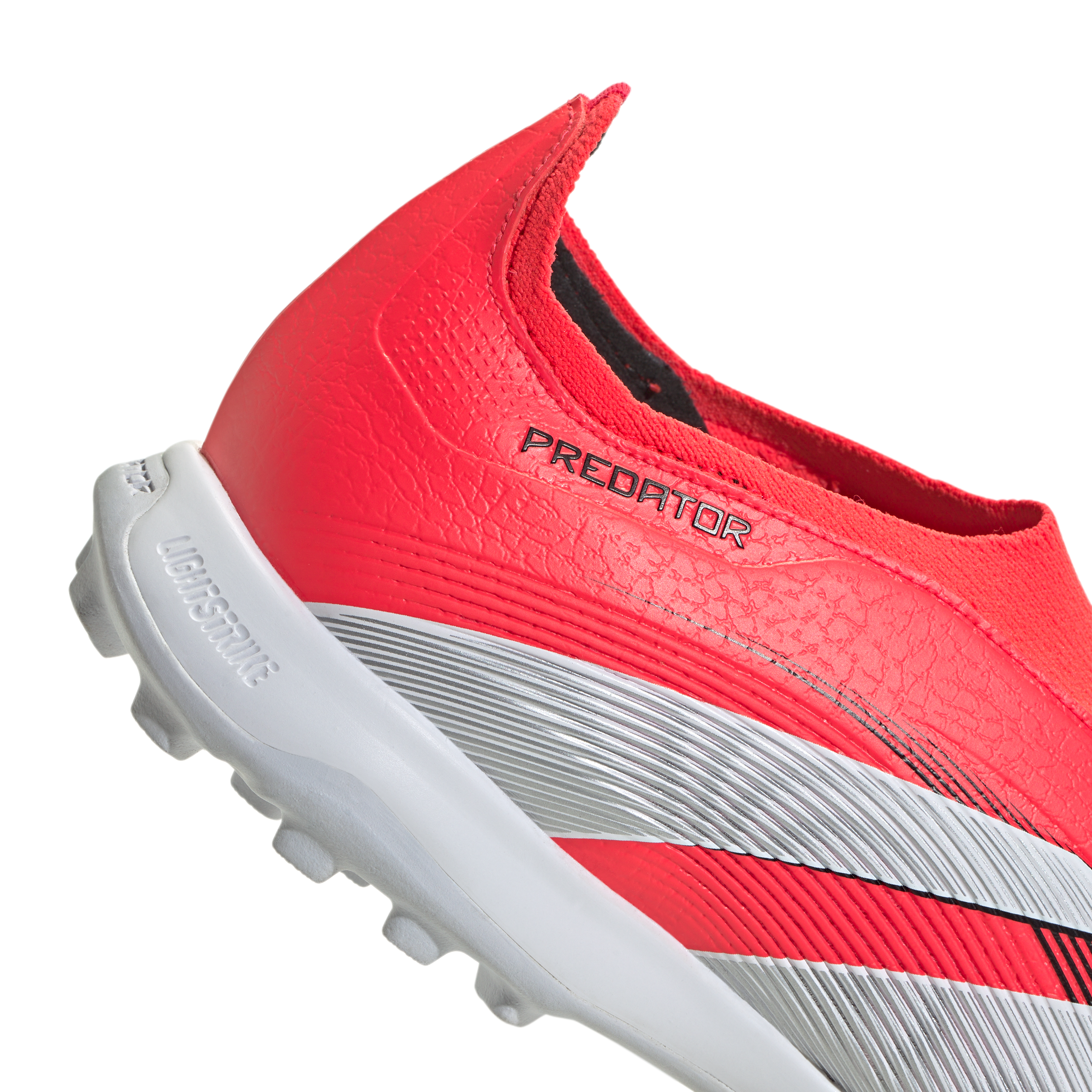 adidas Predator League Laceless Turf Boots Red/White