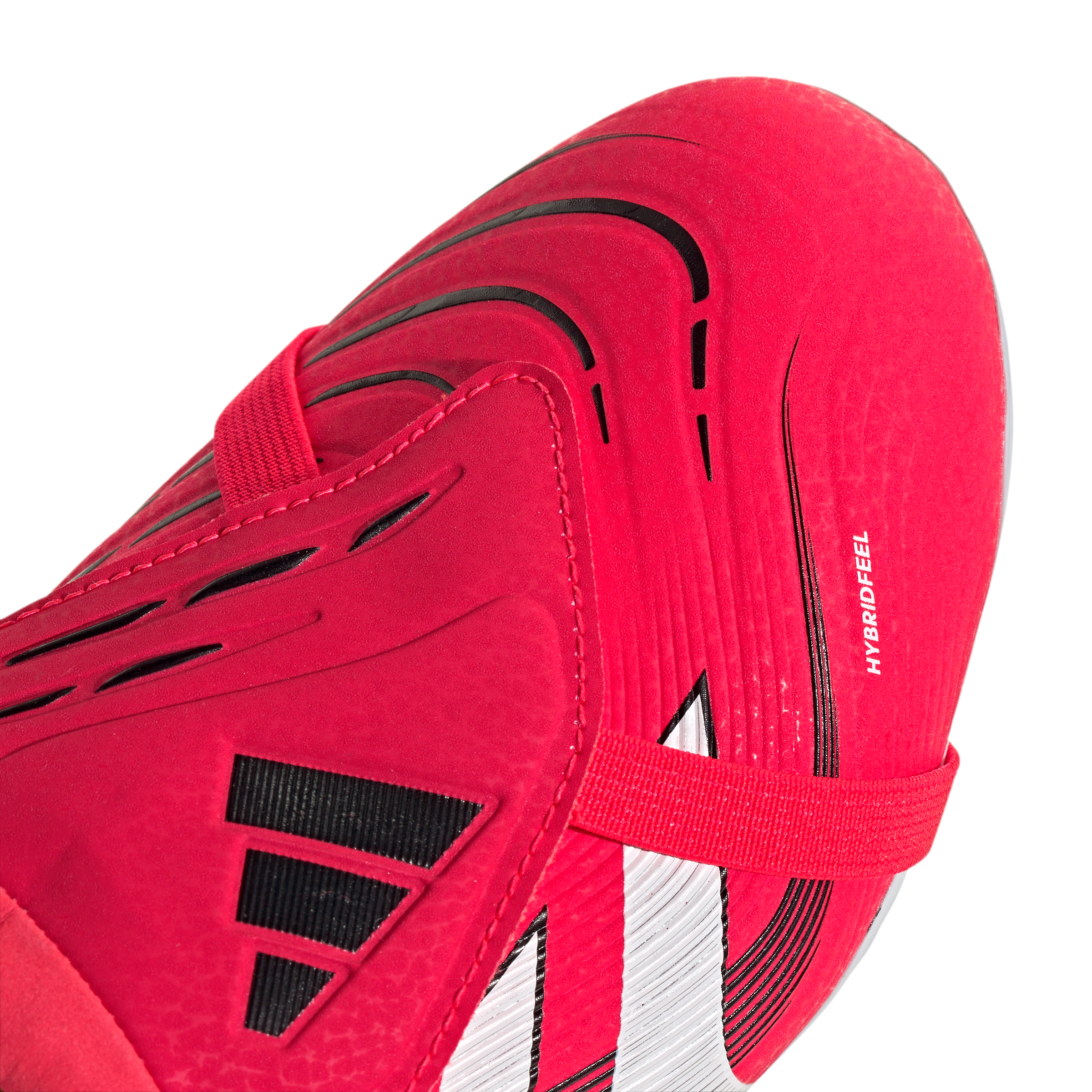 adidas Predator League Fold-Over Tongue Firm Ground Boots Kids Red/White