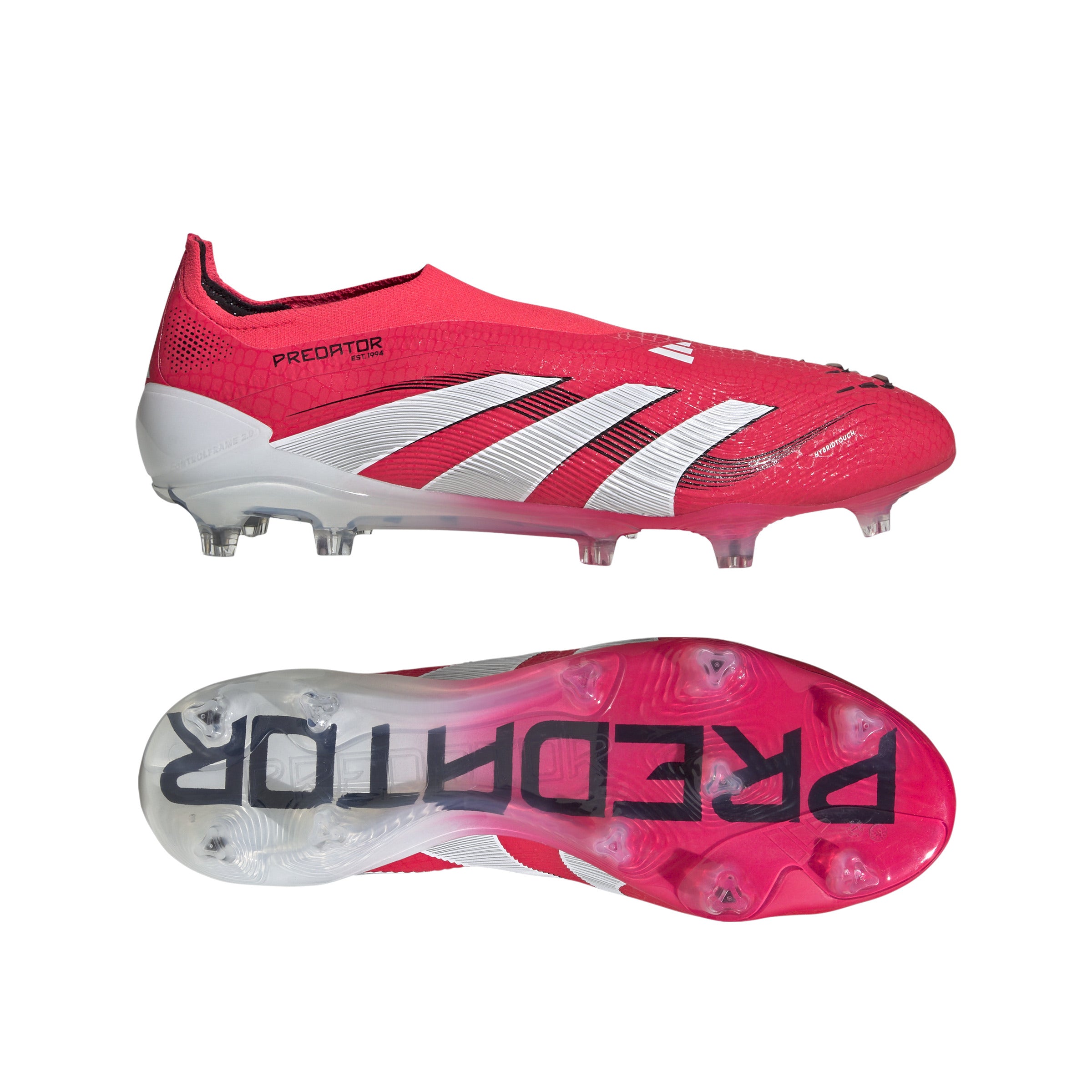 adidas Predator Elite Firm Ground Boots Red/White