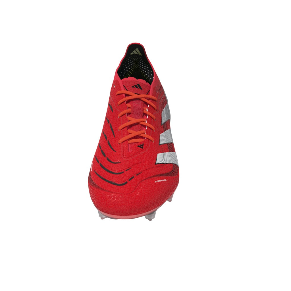 Botas de fútbol para terreno firme adidas Predator Elite en rojo y blanco