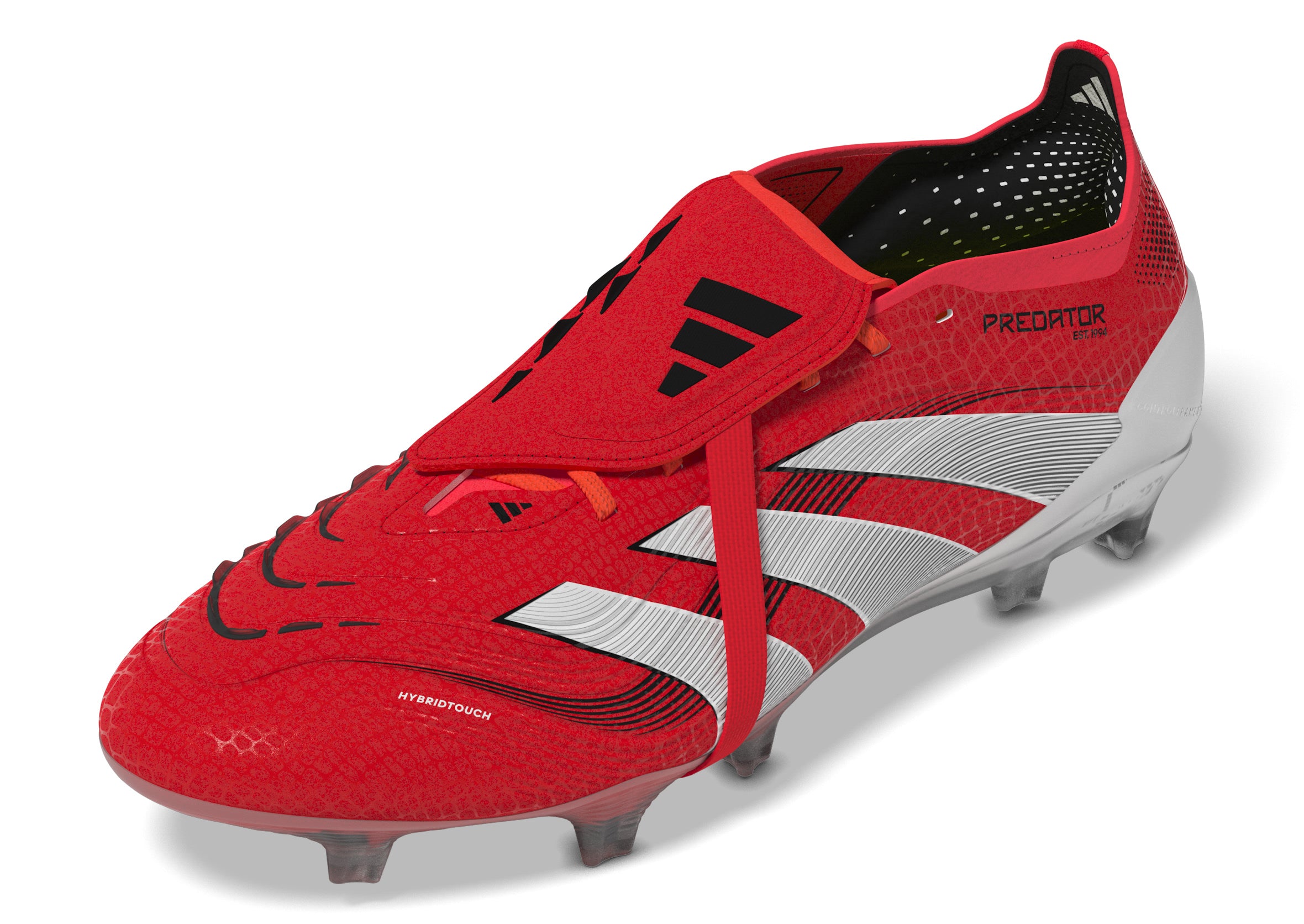 adidas Predator Elite Fold-Over Tongue FG Firm Ground Boots Red/White