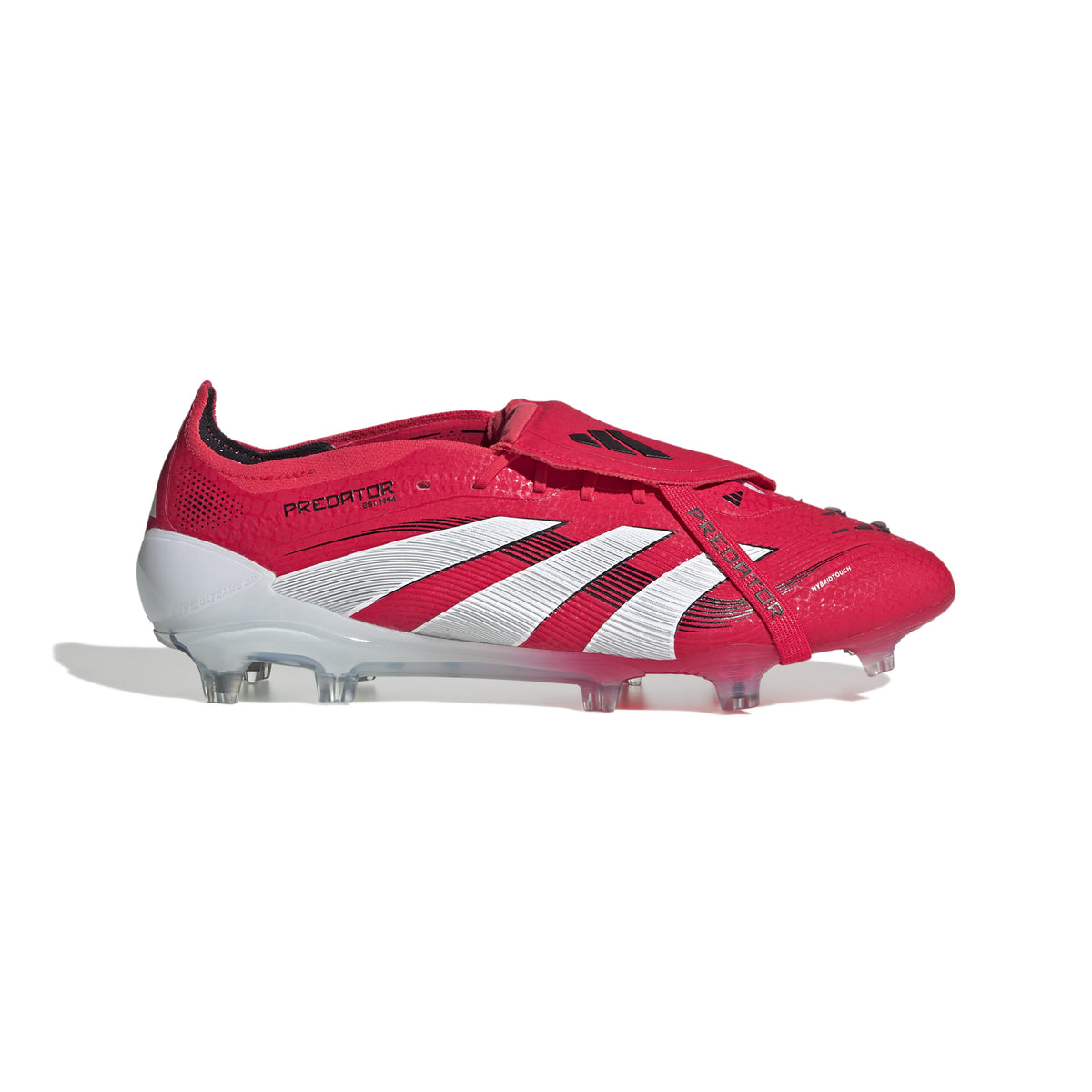 adidas Predator Elite Fold-Over Tongue FG Firm Ground Boots Red/White