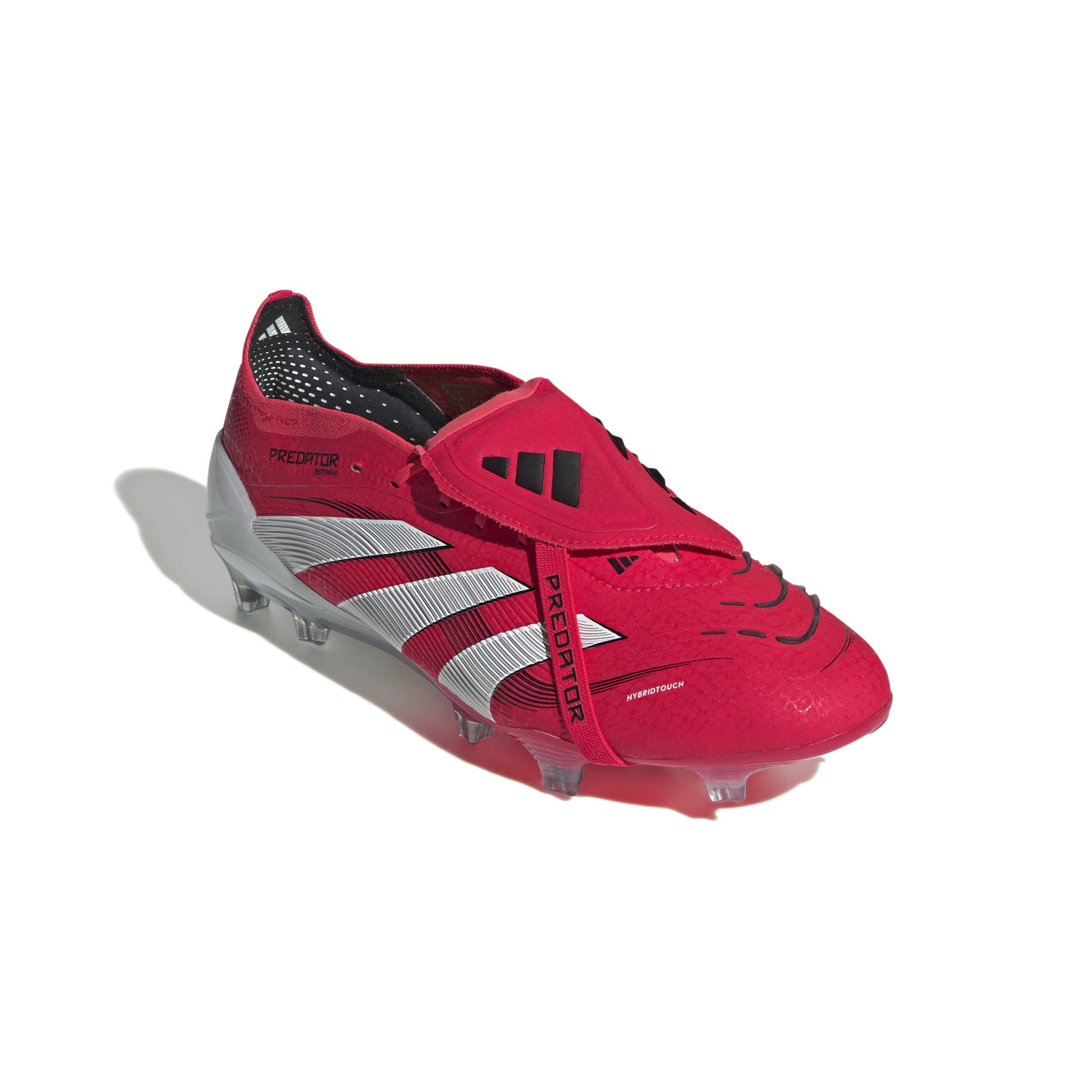 adidas Predator Elite Fold-Over Tongue FG Firm Ground Boots Red/White