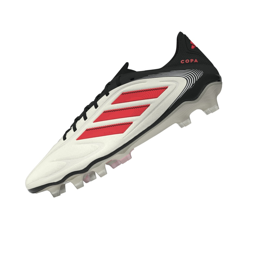 Botas de fútbol para terreno firme adidas Copa Pure 3 Elite FG blanco/rojo