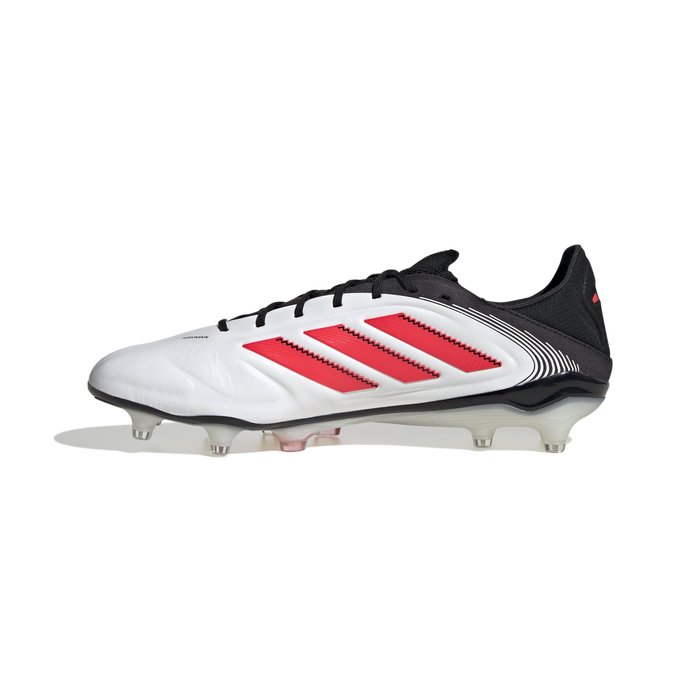 Botas de fútbol para terreno firme adidas Copa Pure 3 Elite FG blanco/rojo