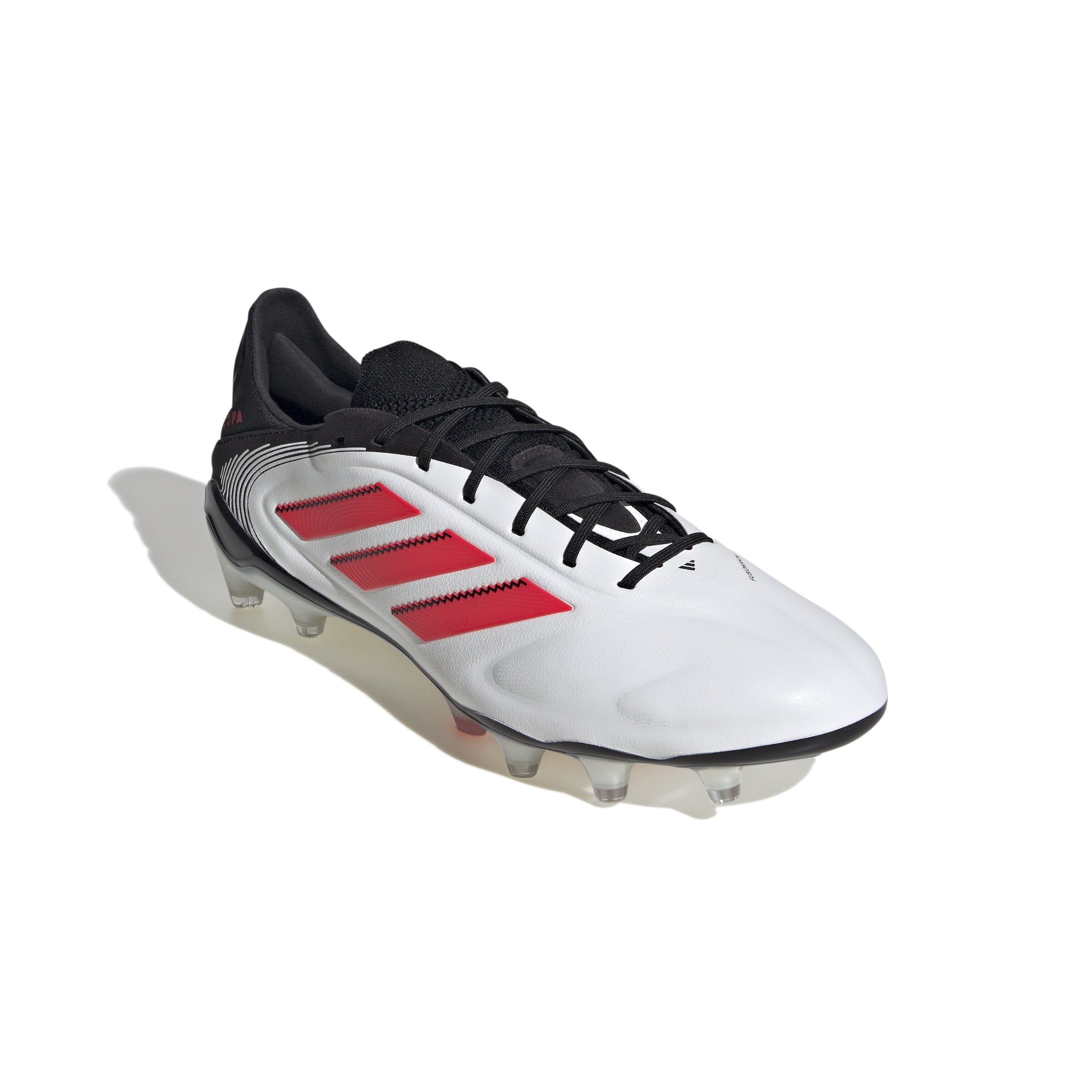 Botas de fútbol para terreno firme adidas Copa Pure 3 Elite FG blanco/rojo