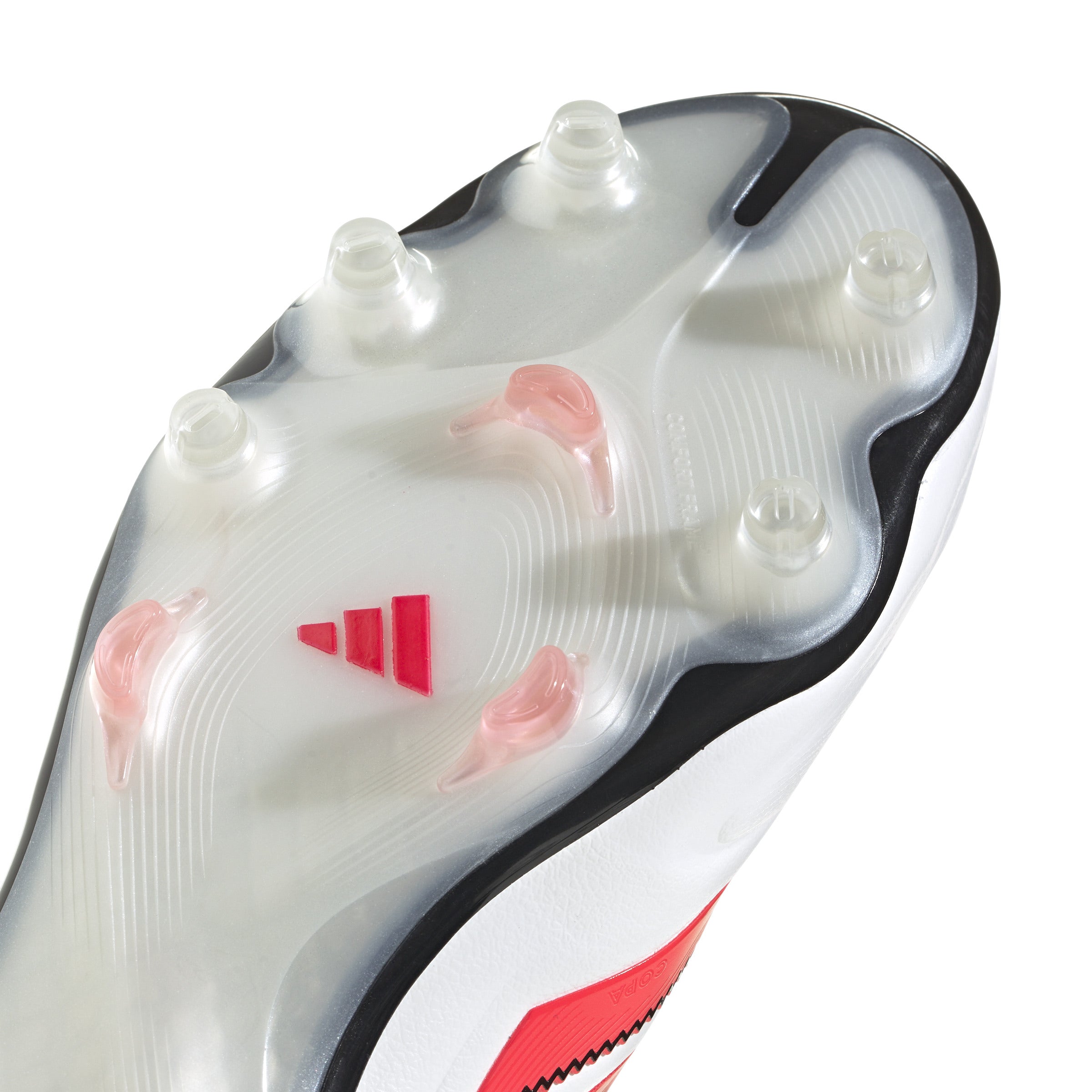 Botas de fútbol para terreno firme adidas Copa Pure 3 Elite FG blanco/rojo