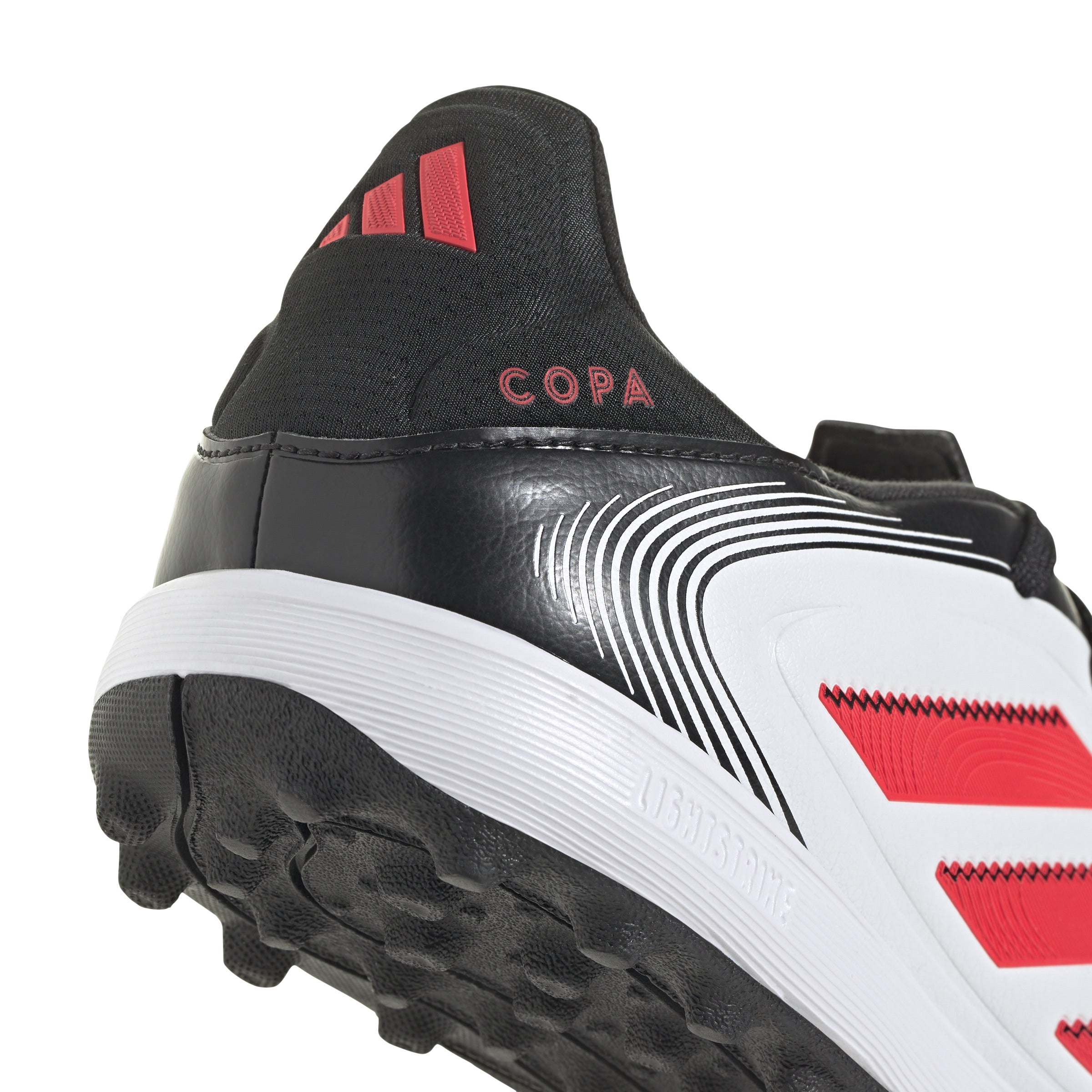 Botas de fútbol adidas Copa Pure 3 League Turf blanco/rojo